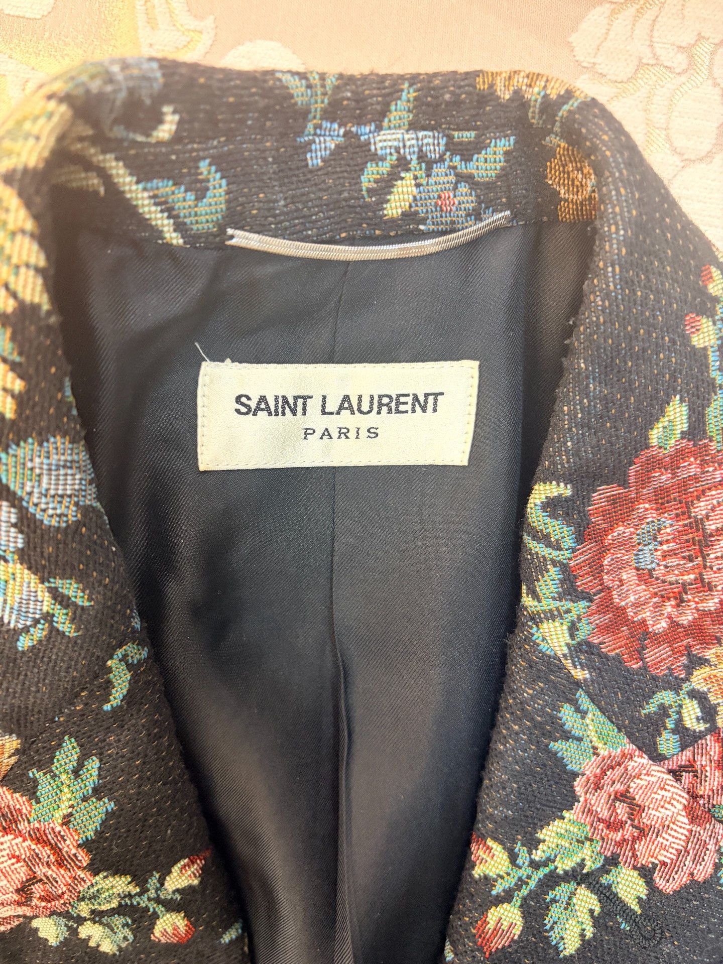 Saint Laurent Paris Saint Laurent 2015 SS Floral Blazer Size 44 Size US S / EU 44-46 / 1 - 4 Thumbnail