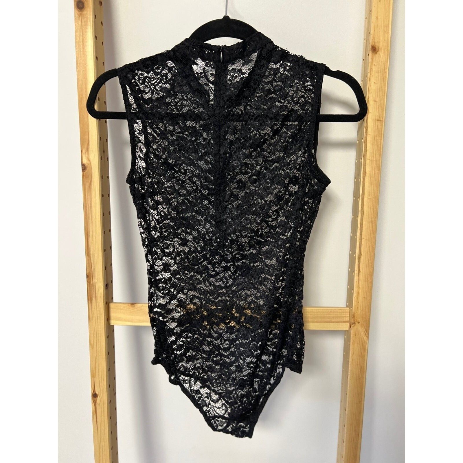 Other Supertrash Tank Lace Bodysuit Black ( 38 ) Size XS / US 0-2 / IT 36-38 - 3 Thumbnail