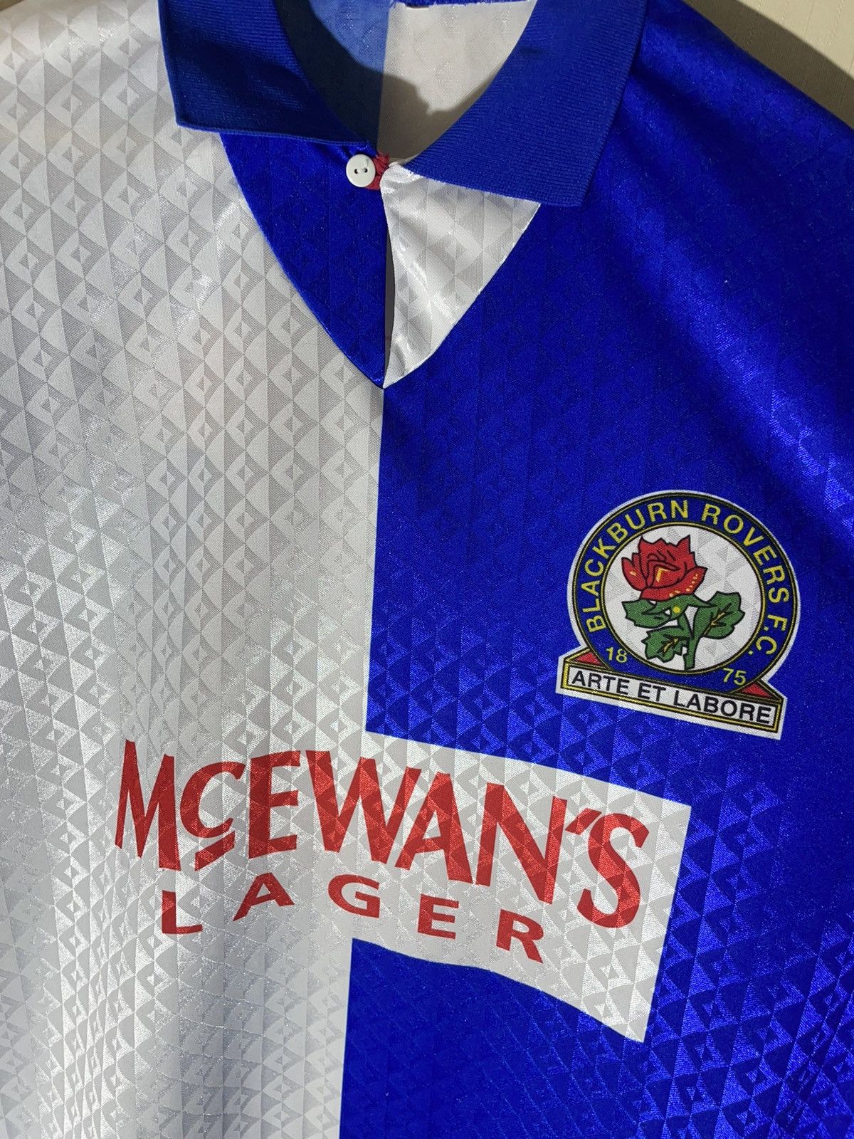 Vintage Blackburn Rovers Shearer #9 vintage blokecore jersey Size US XXL / EU 58 / 5 - 4 Thumbnail