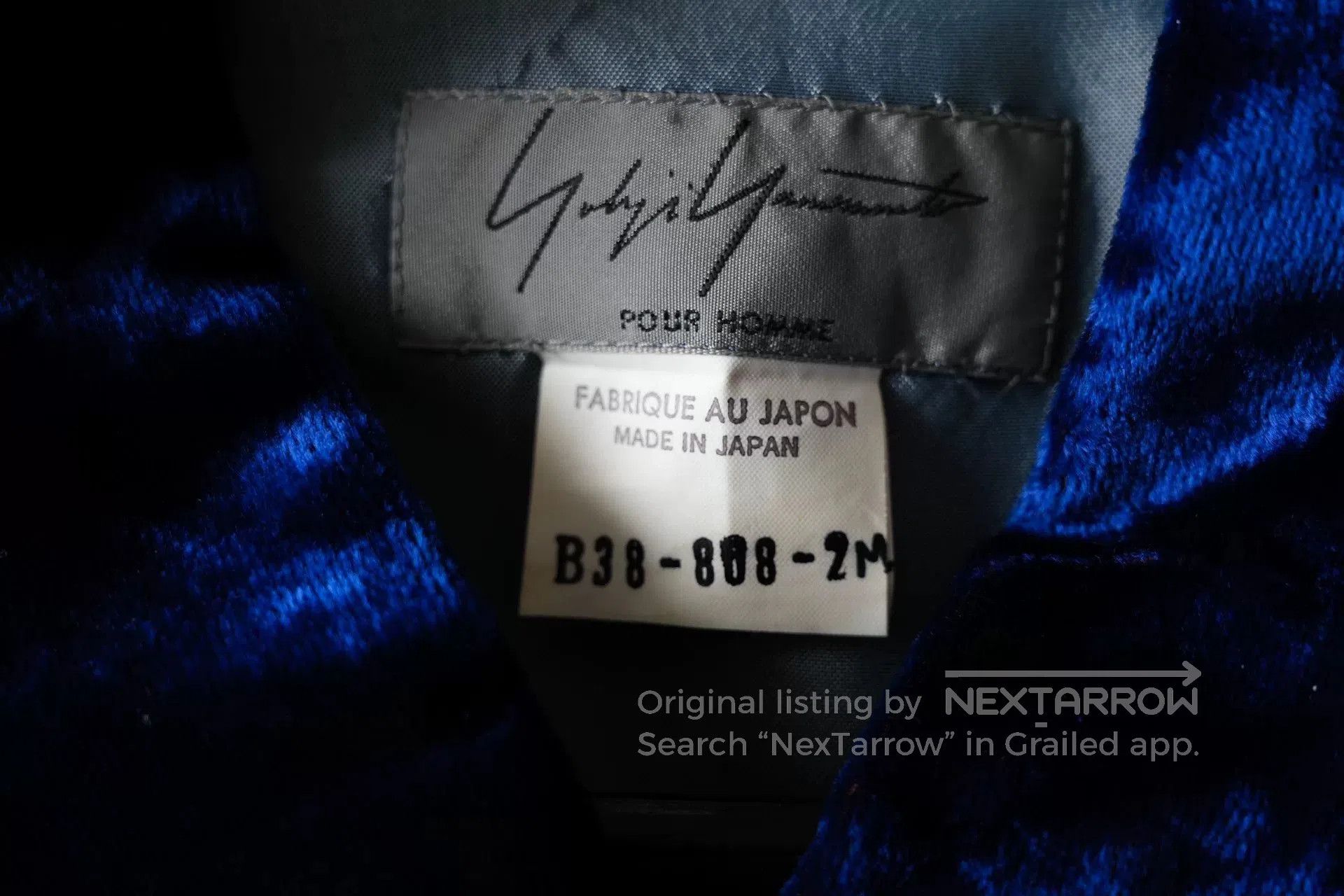 Yohji Yamamoto Yohji Yamamoto Velvet. Size US XS / EU 42 / 0 - 9 Thumbnail