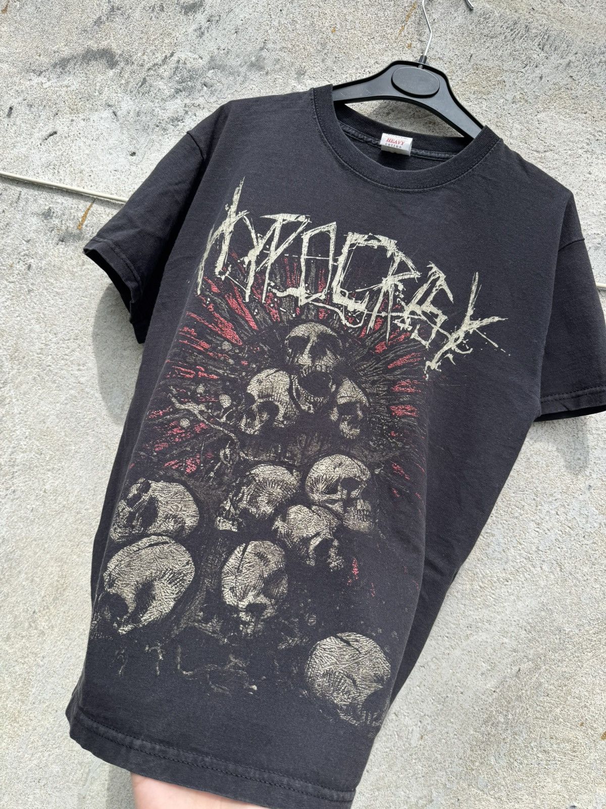 Band Tees 2013 Hypocrisy End of Disclosure EU Tour Tee Death Metal Size US S / EU 44-46 / 1 - 3 Thumbnail