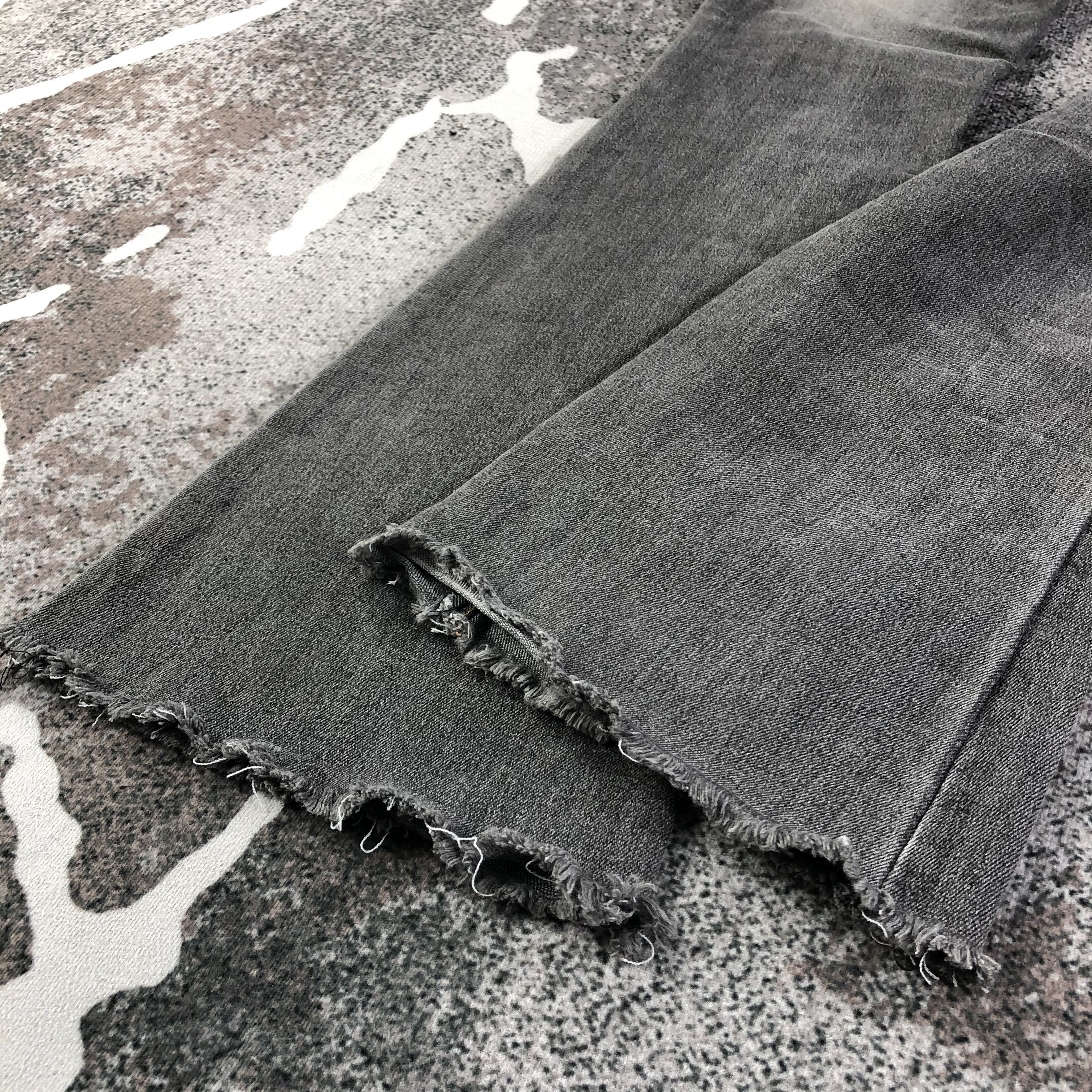 Japanese Brand C.O.X Flora Jeans Patchwork Flare Denim KJ1623 Size 26" / US 2 / IT 38 - 6 Thumbnail