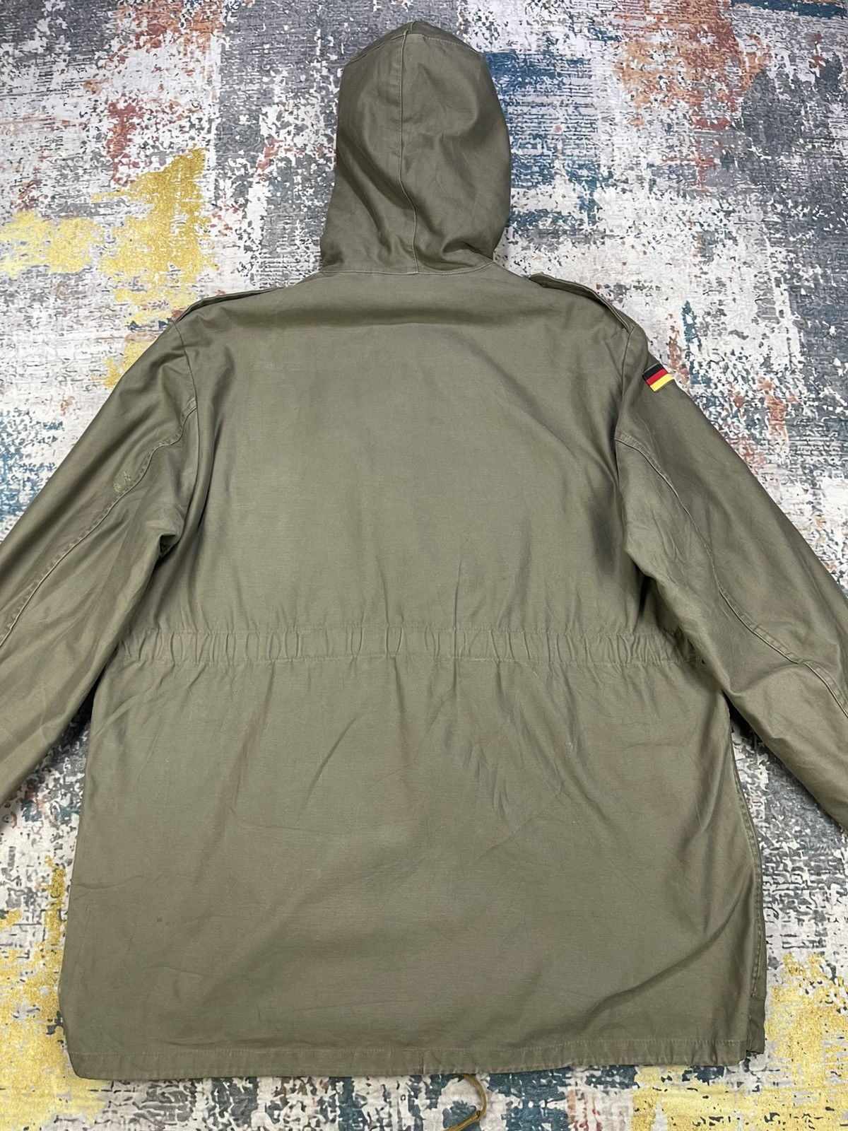 Vintage Vtg 80s German Army Cold Weather Field Parka Size US L / EU 52-54 / 3 - 7 Thumbnail
