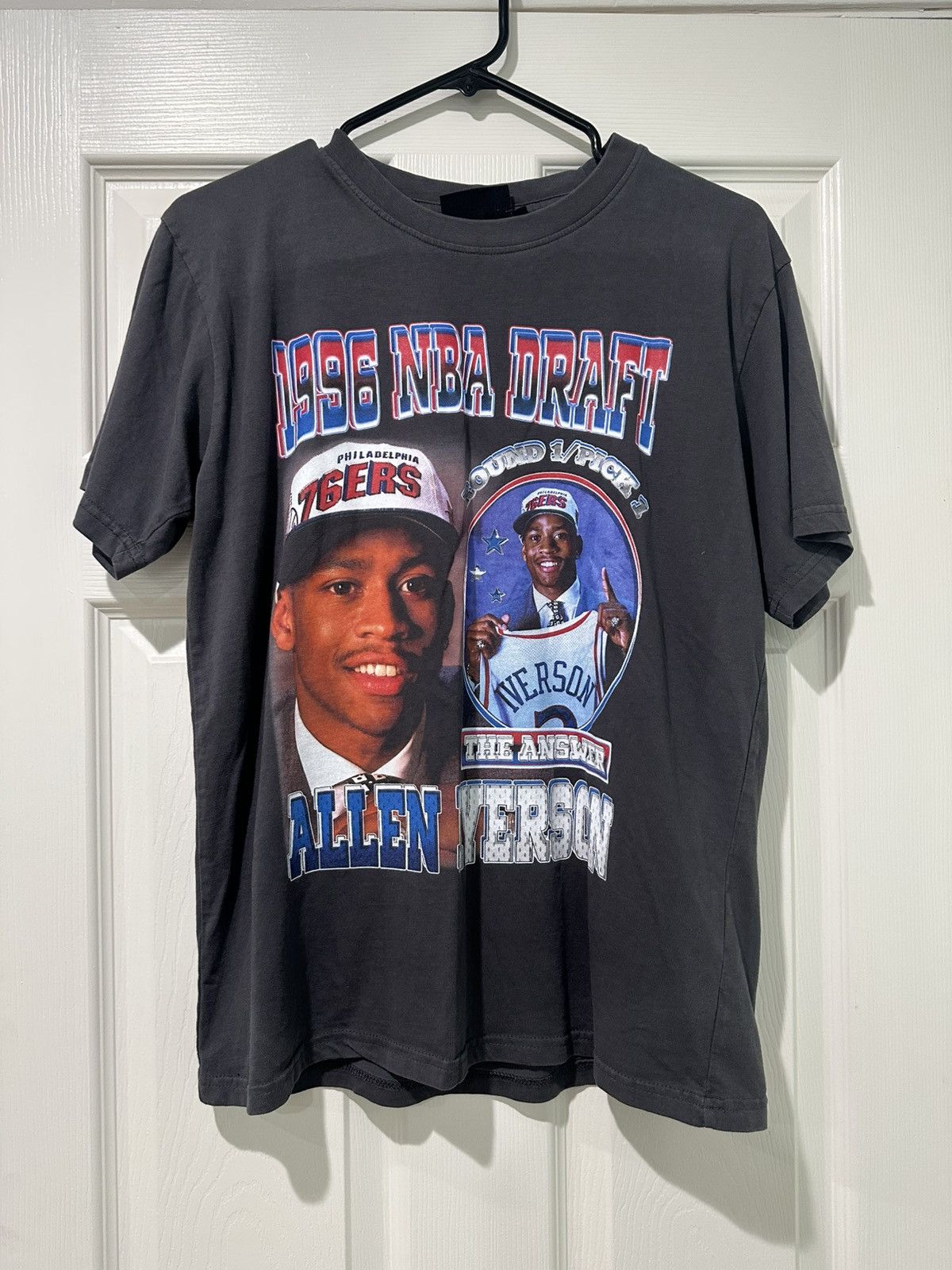 Other Vintage grey Allen Iverson Graphic Tee Size US XS / EU 42 / 0 - 1 Thumbnail