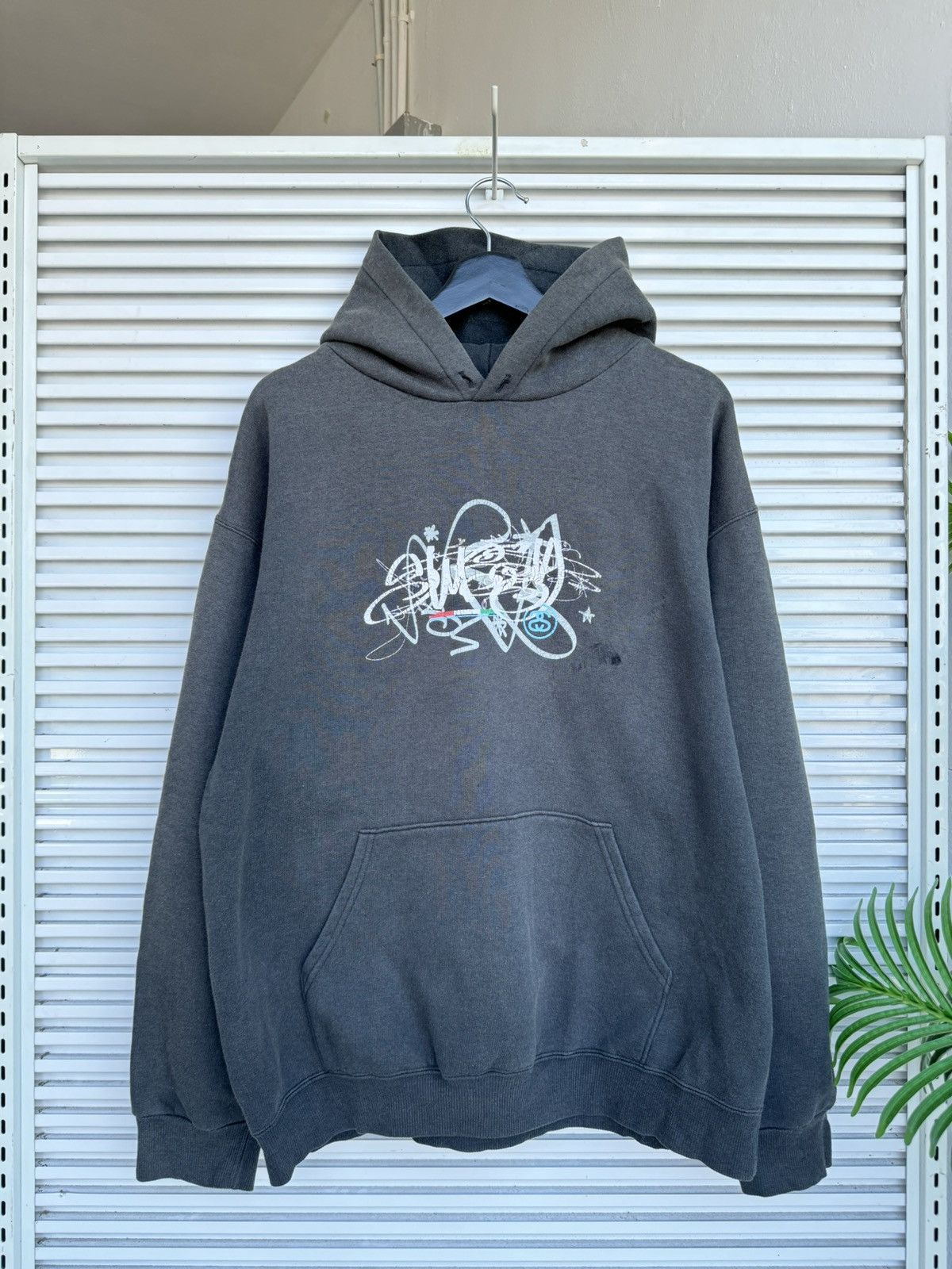 Stussy Vintage Stussy Distressed Hoodies / Travis Flacko Scott Size US L / EU 52-54 / 3 - 1 Thumbnail