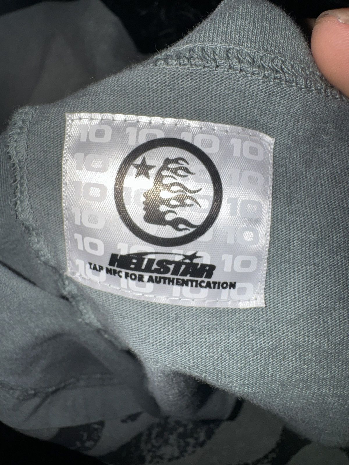 HELLSTAR Grey Hellstar Shirt Size US M / EU 48-50 / 2 - 4 Thumbnail