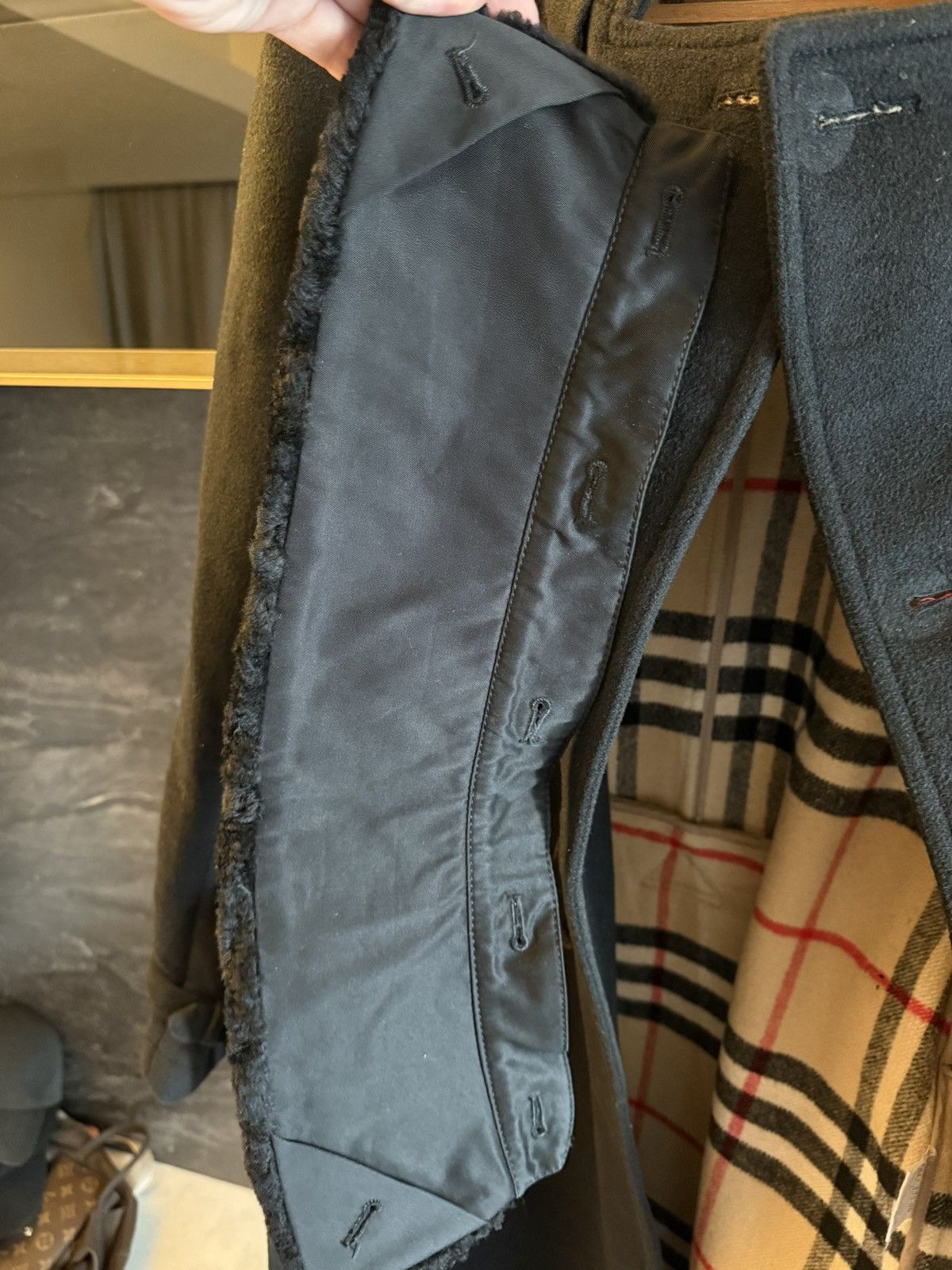 Burberry Burberry made is Japan Wool Double Breasted Coat Size US L / EU 52-54 / 3 - 12 Thumbnail