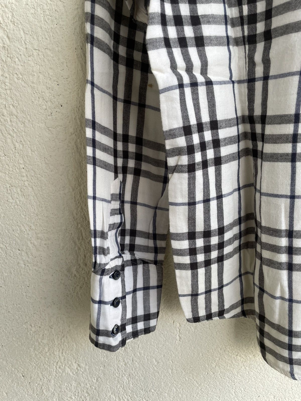 Burberry Vintage Burberry Plaid Shirt Archival Y2K Hysteric Issey If6 Size US M / EU 48-50 / 2 - 11 Thumbnail