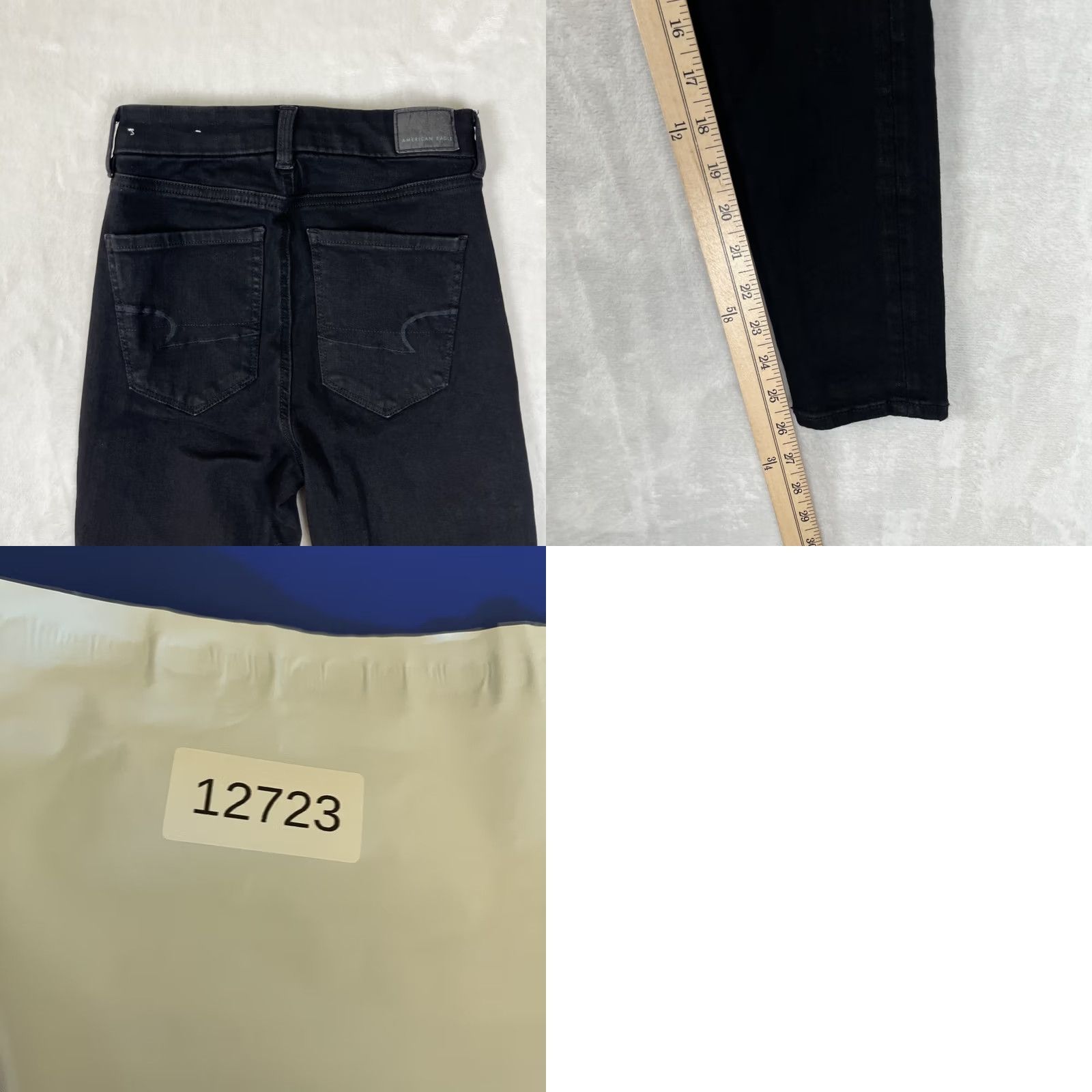 American Eagle Outfitters American Eagle Outfitters Jeans Women's 2 Short Black Curvy Super Hi-Rise Jegging / Jegging Size 26" / US 2 / IT 38 - 8 Thumbnail