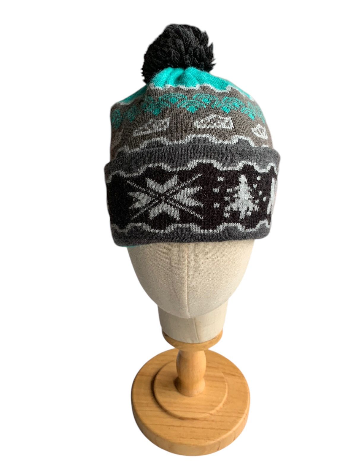 Nike × Vintage NIKE RARE DESIGN WINTER SESSIONS BEANIE HATS Size ONE SIZE - 6 Thumbnail