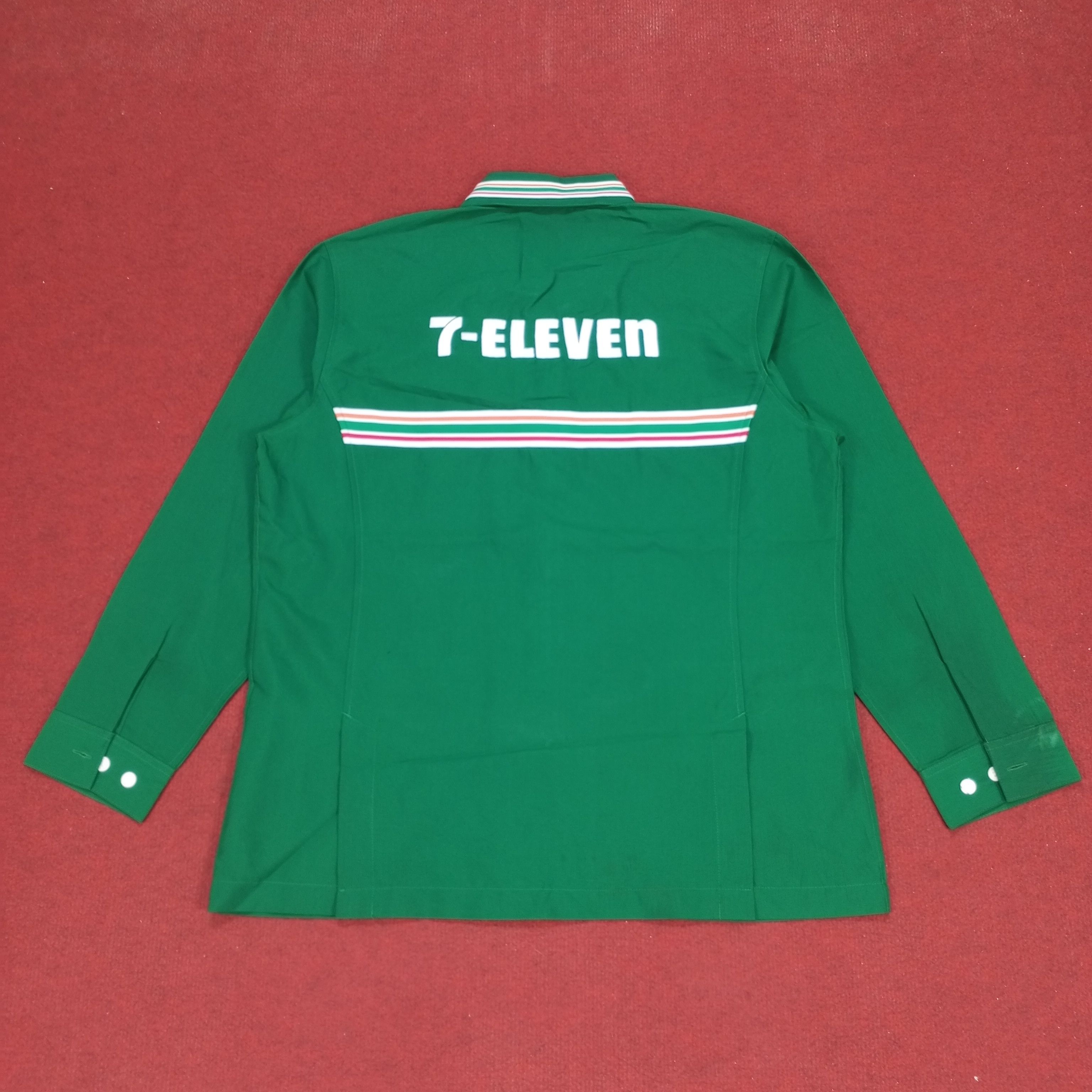 Vintage 7 Eleven Japanese Workers Workwear Uniform Jacket Size US M / EU 48-50 / 2 - 3 Thumbnail