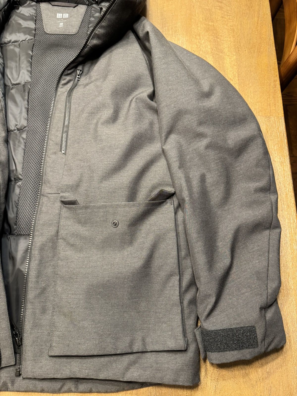 Uniqlo Uniqlo Down Winter Jacket - Grey - Japanese Size US M / EU 48-50 / 2 - 4 Thumbnail