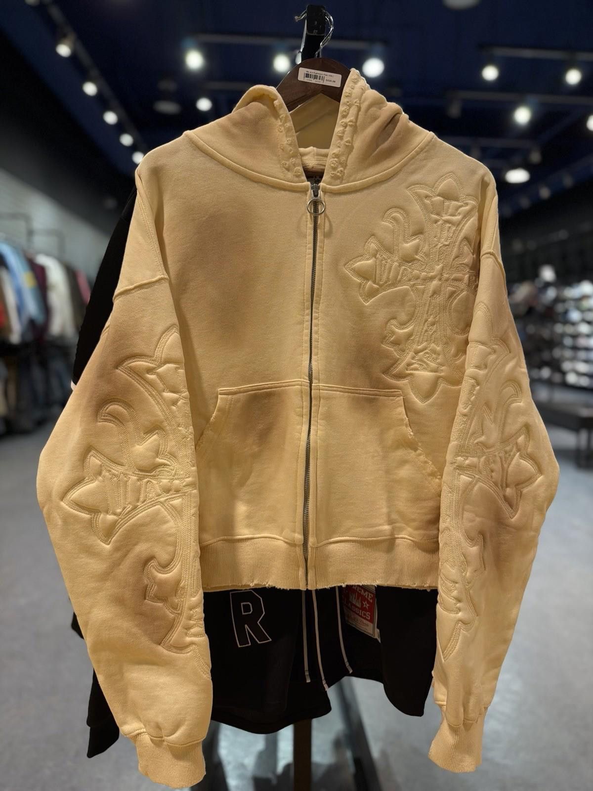 Vale Small - Vale Zip Up Carver Cross Hoodie Authentic Valley Tan Size US S / EU 44-46 / 1 - 4 Thumbnail