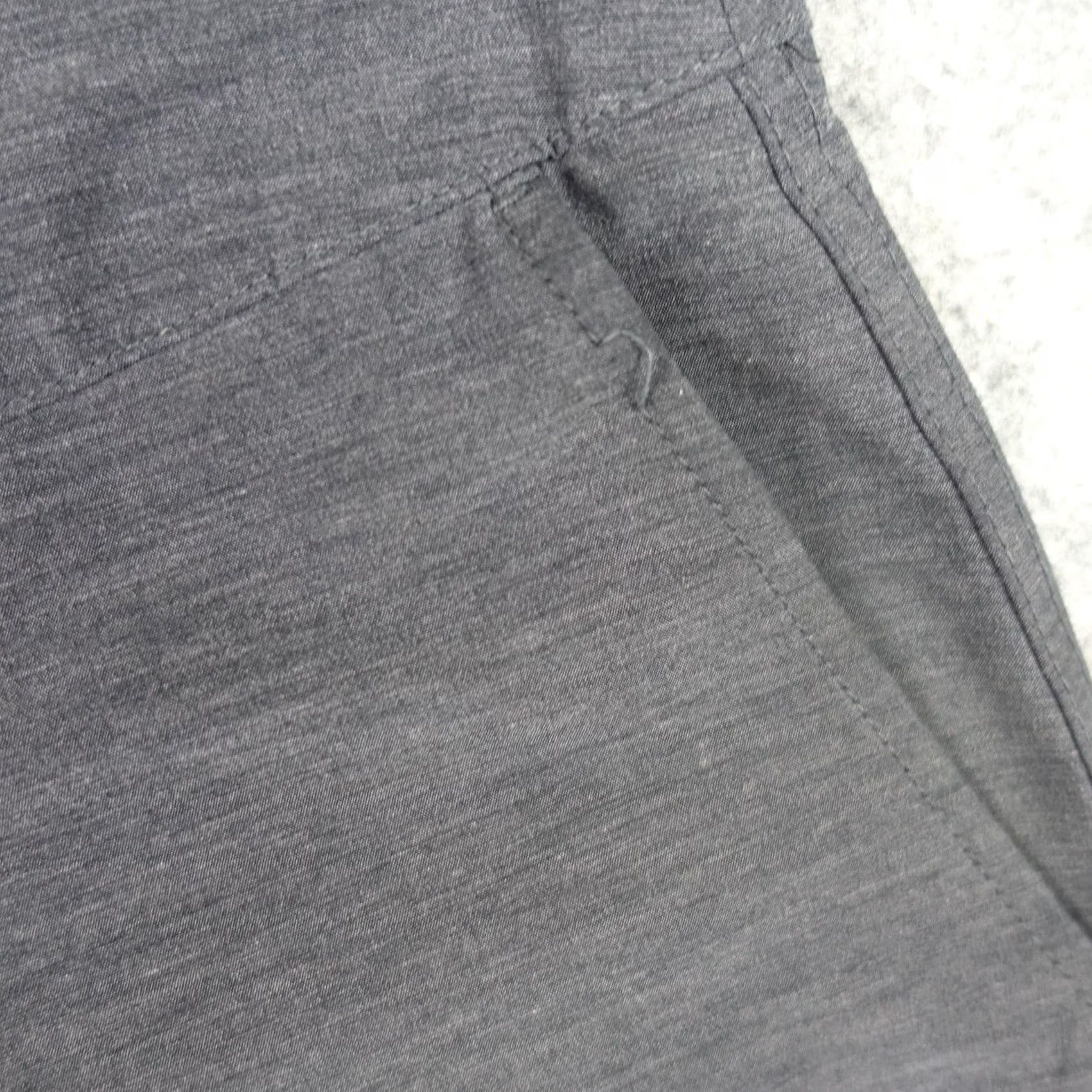 Faherty Faherty All Day Shorts Mens 35 Gray Chino Stretch Drawstring Comfort Casual Golf Size US 35 - 5 Thumbnail