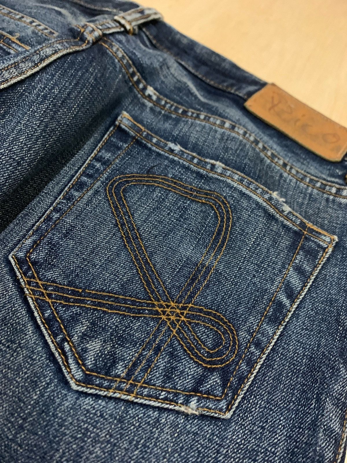 20471120 × If Six Was Nine × Japanese Brand Japanese Brand Distressed Denim Rico Jeans Undercover Style Size US 33 - 7 Thumbnail