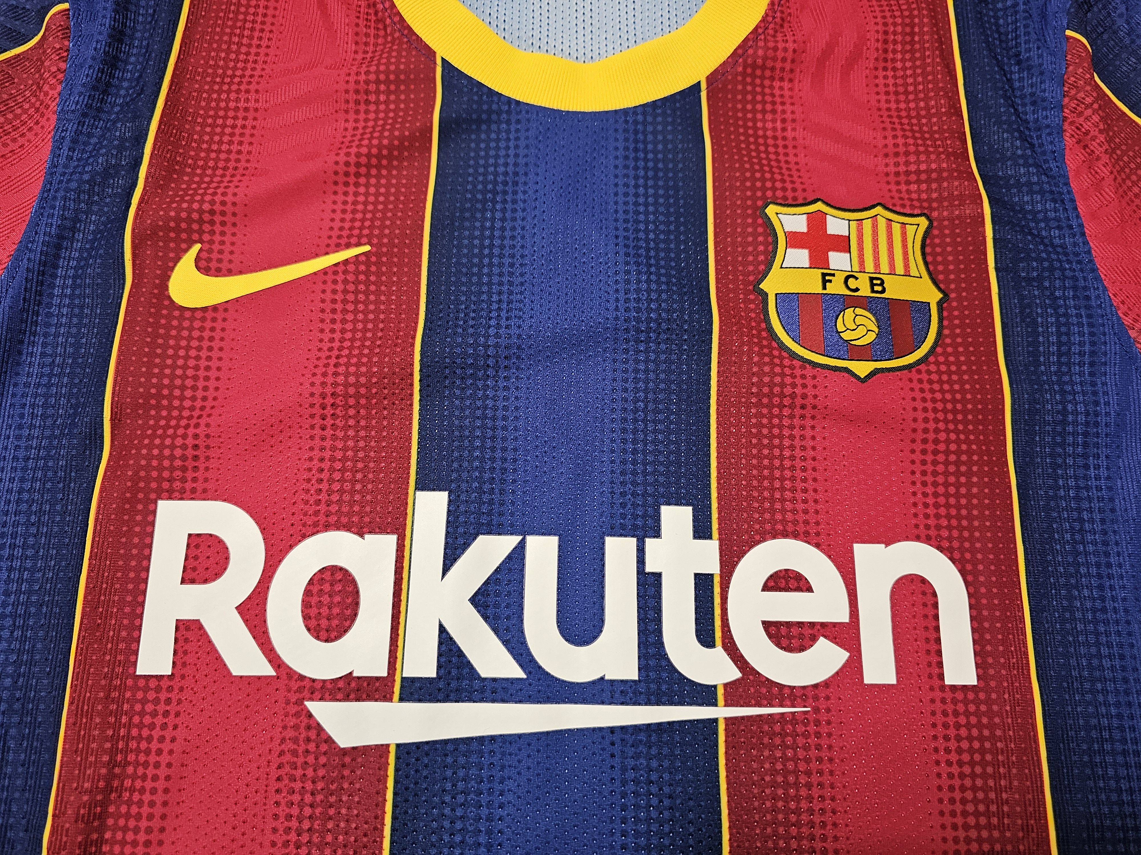 All Sport × Nike BARCELONA 2020 2021 PLAYER ISSUE FOOTBALL LONG SOCCER JERSEY Size US M / EU 48-50 / 2 - 3 Thumbnail