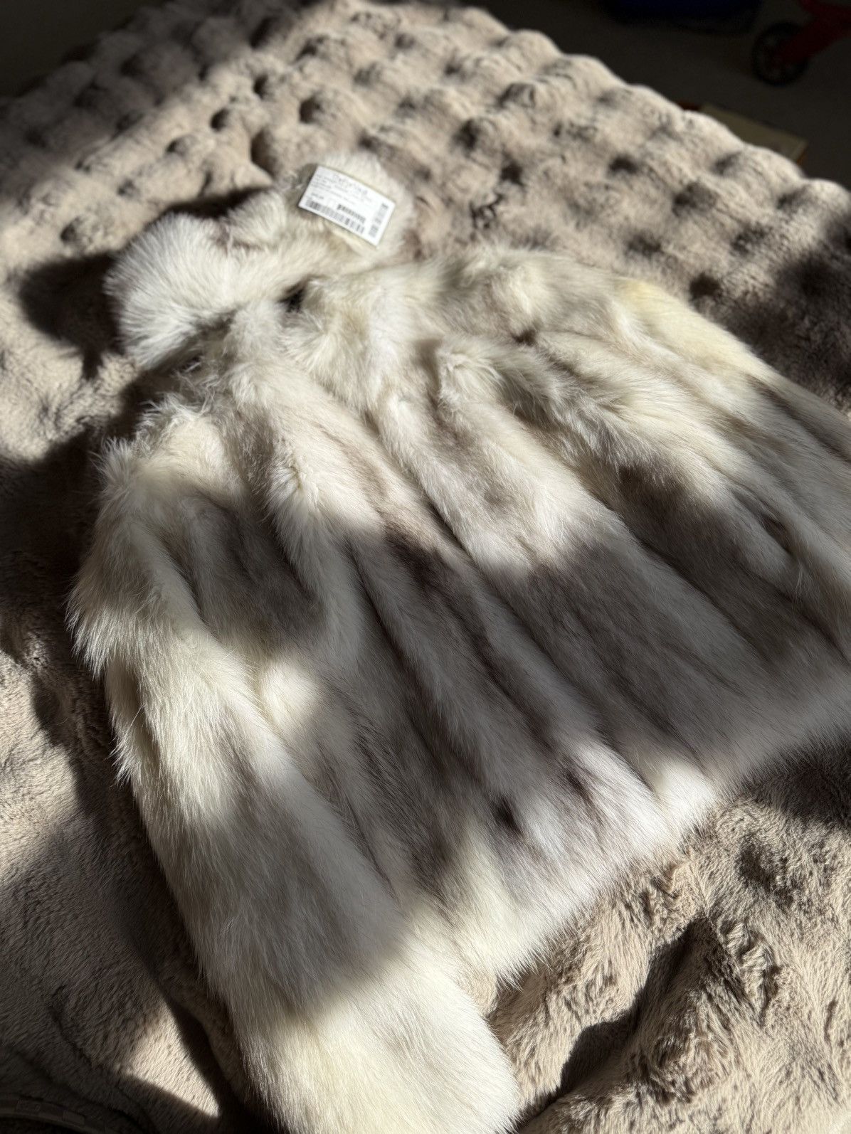 Other Natural Fox Fur Coat & Matching Headband Size XL / US 12-14 / IT 48-50 - 5 Thumbnail