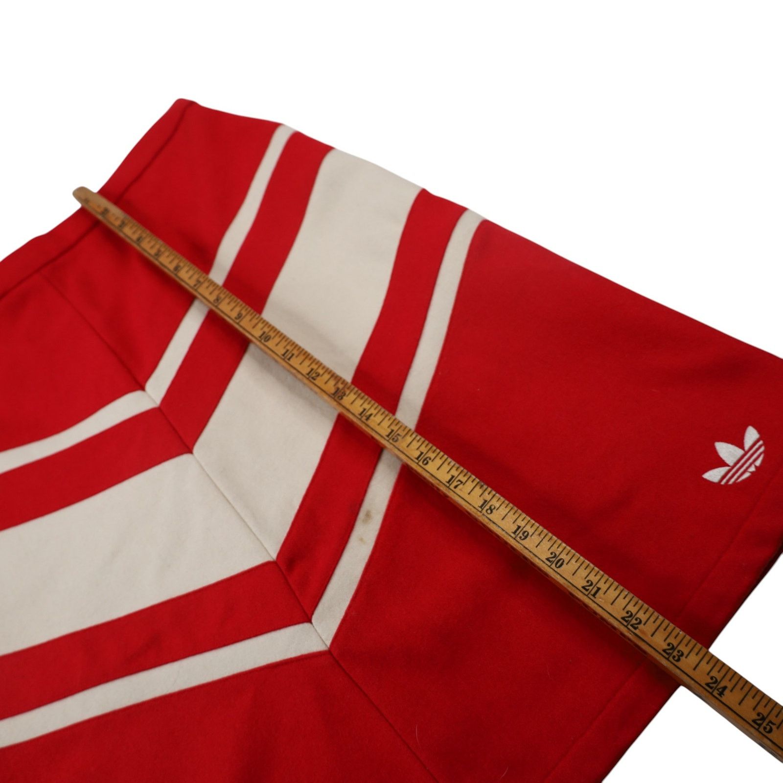 Adidas × Vintage Vintage Y2k SAMPLE Adidas x Carlo Gruber Chevron Wool Skirt Size 30" / US 8 / IT 44 - 10 Thumbnail