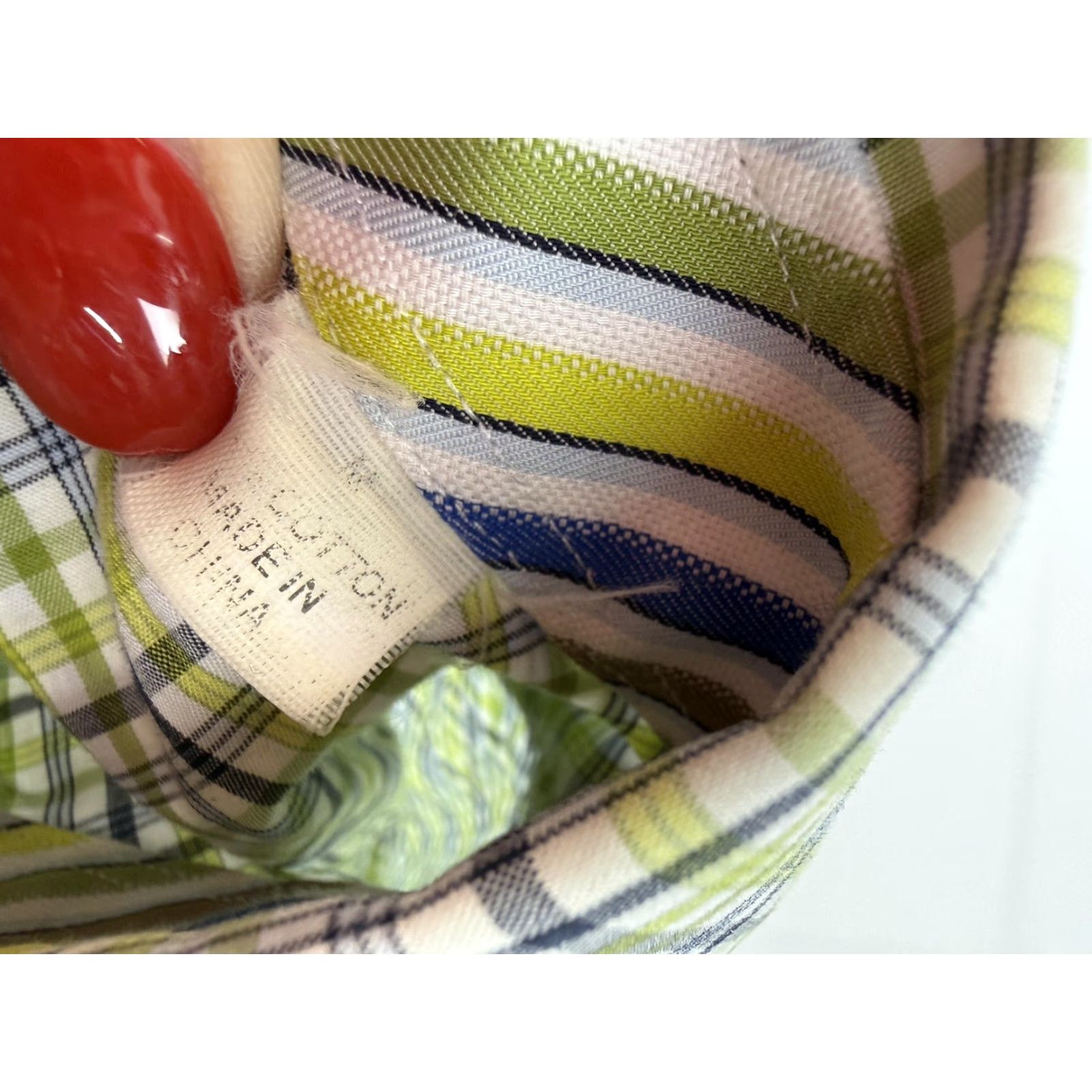 Neiman Marcus VINTAGE? No — (not vintage) Neiman Marcus Shirt Mens M Green Plaid Short Sleeve Button Front Casual Size US M / EU 48-50 / 2 - 4 Thumbnail
