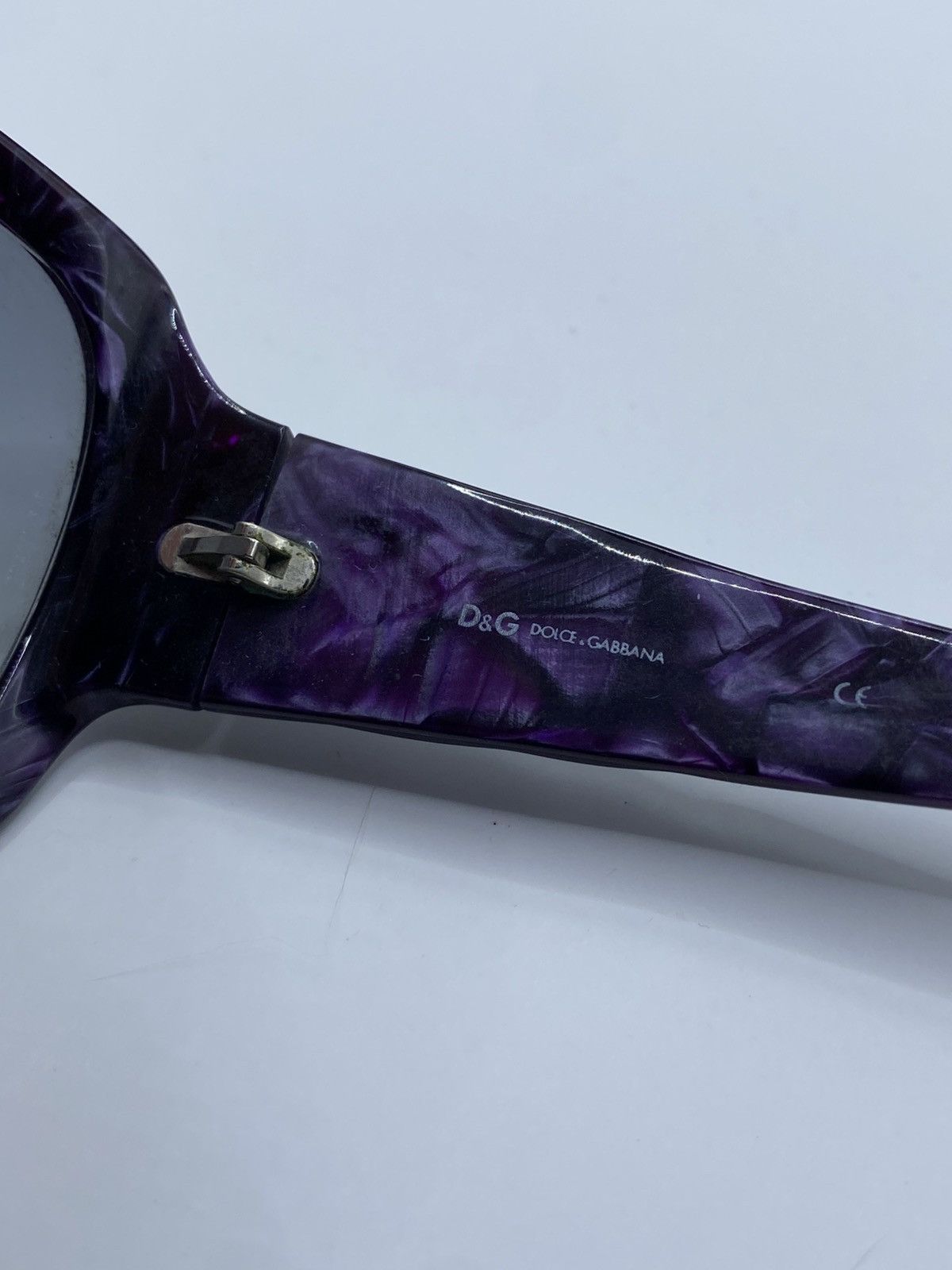 Dolce & Gabbana Dolce & Gabbana purple vintage sunglasses Size ONE SIZE - 6 Thumbnail