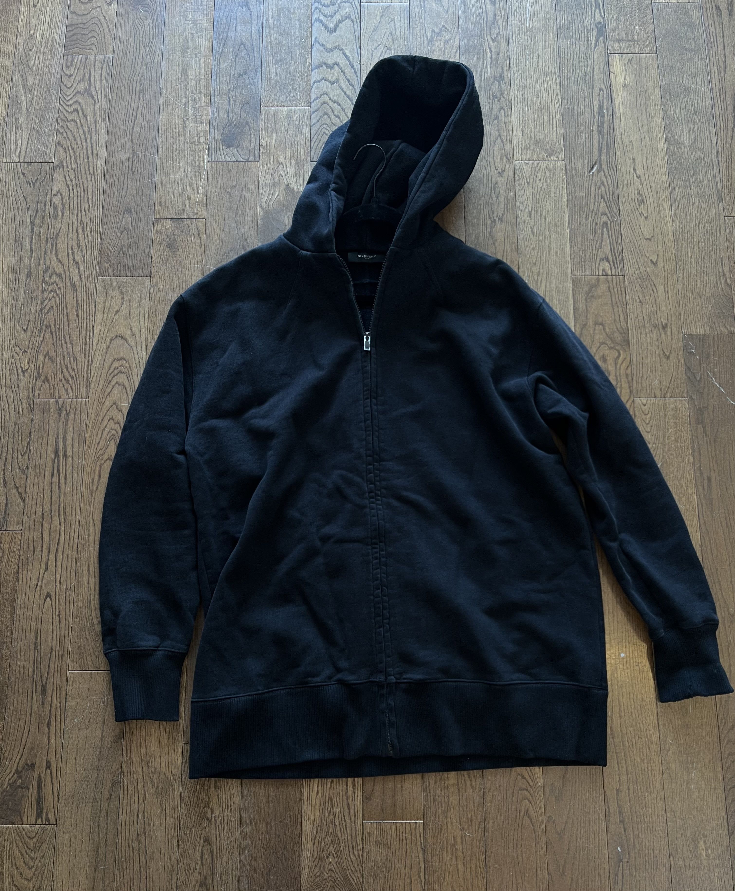 Givenchy Givenchy / Vintage Black Slim Hoodie Size US M / EU 48-50 / 2 - 5 Thumbnail