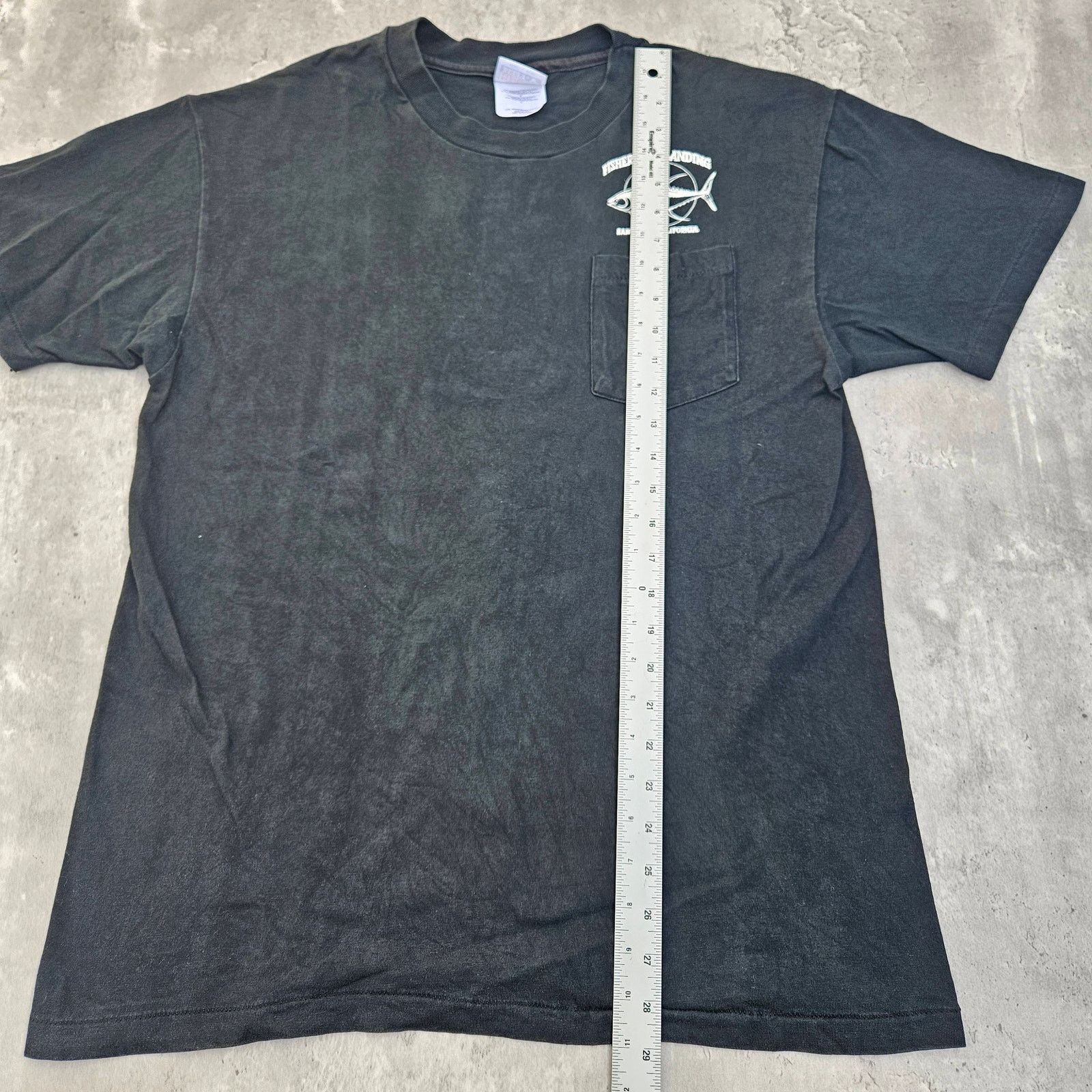 Nike Vintage Fishing Shirt Pocket Tee Size Large Single Stitch Size US L / EU 52-54 / 3 - 7 Thumbnail