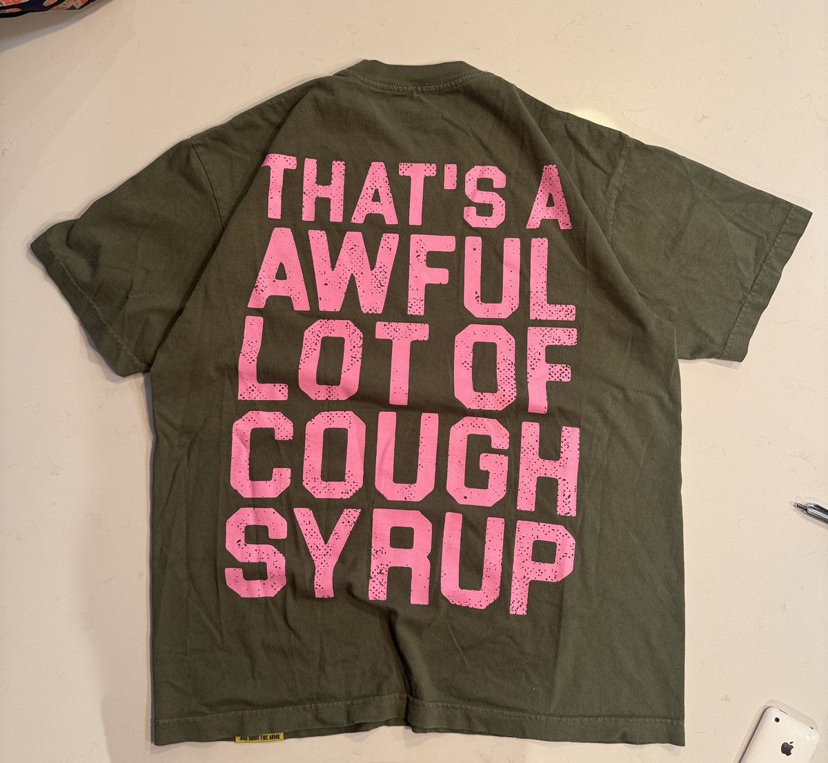 Other THAT’S A AWFUL LOT OF COUGH STRUP TSHIRT Size US L / EU 52-54 / 3 - 3 Thumbnail