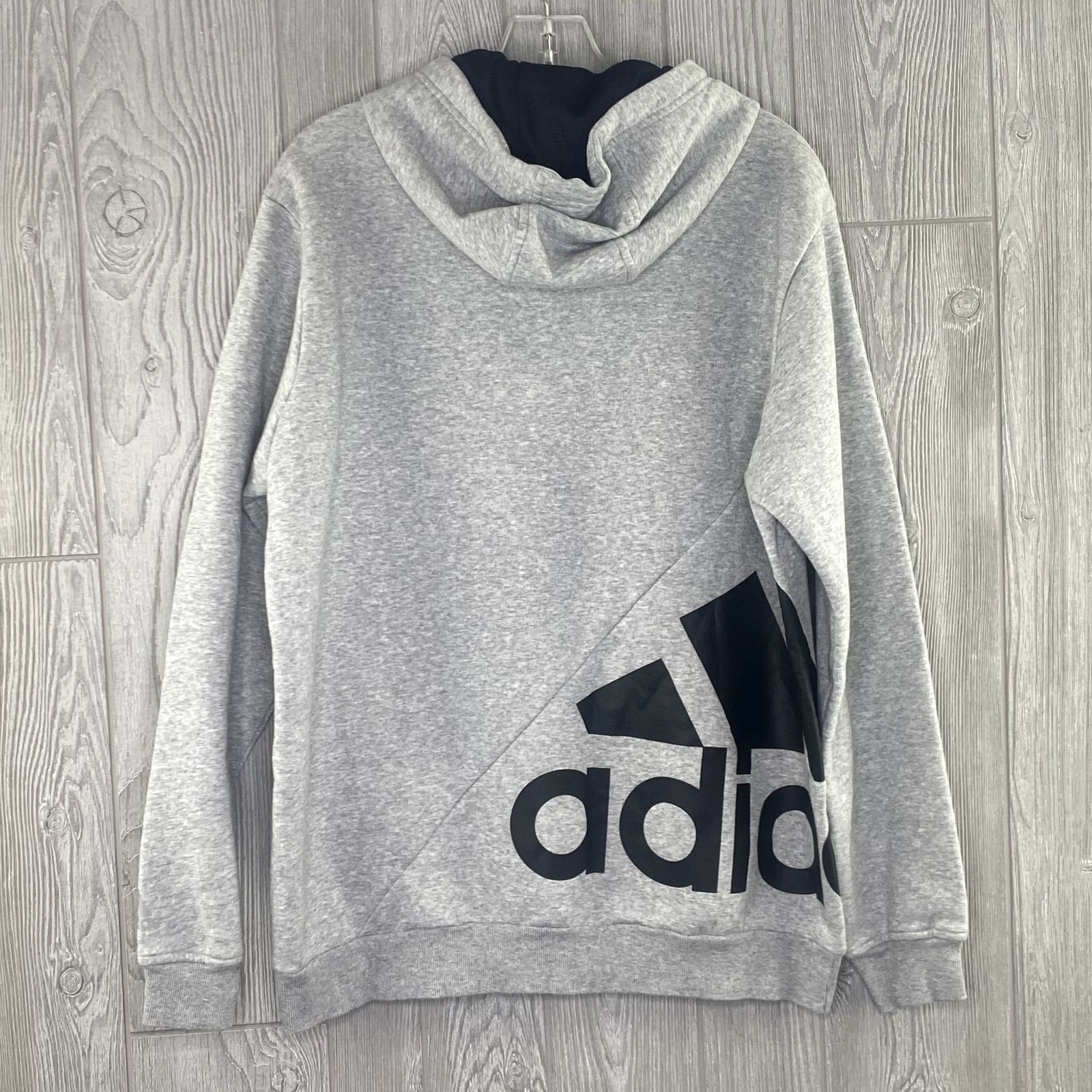 Adidas Adidas Sweatshirt/Hoodie Mens Size Small Gray Oversized Logo Size US S / EU 44-46 / 1 - 2 Thumbnail