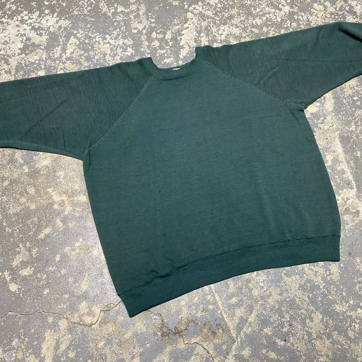 Spruce × Vintage True Vintage Mayo Spuce Faded Green Blank 60s Crewneck Sweat Size US XL / EU 56 / 4 - 3 Thumbnail