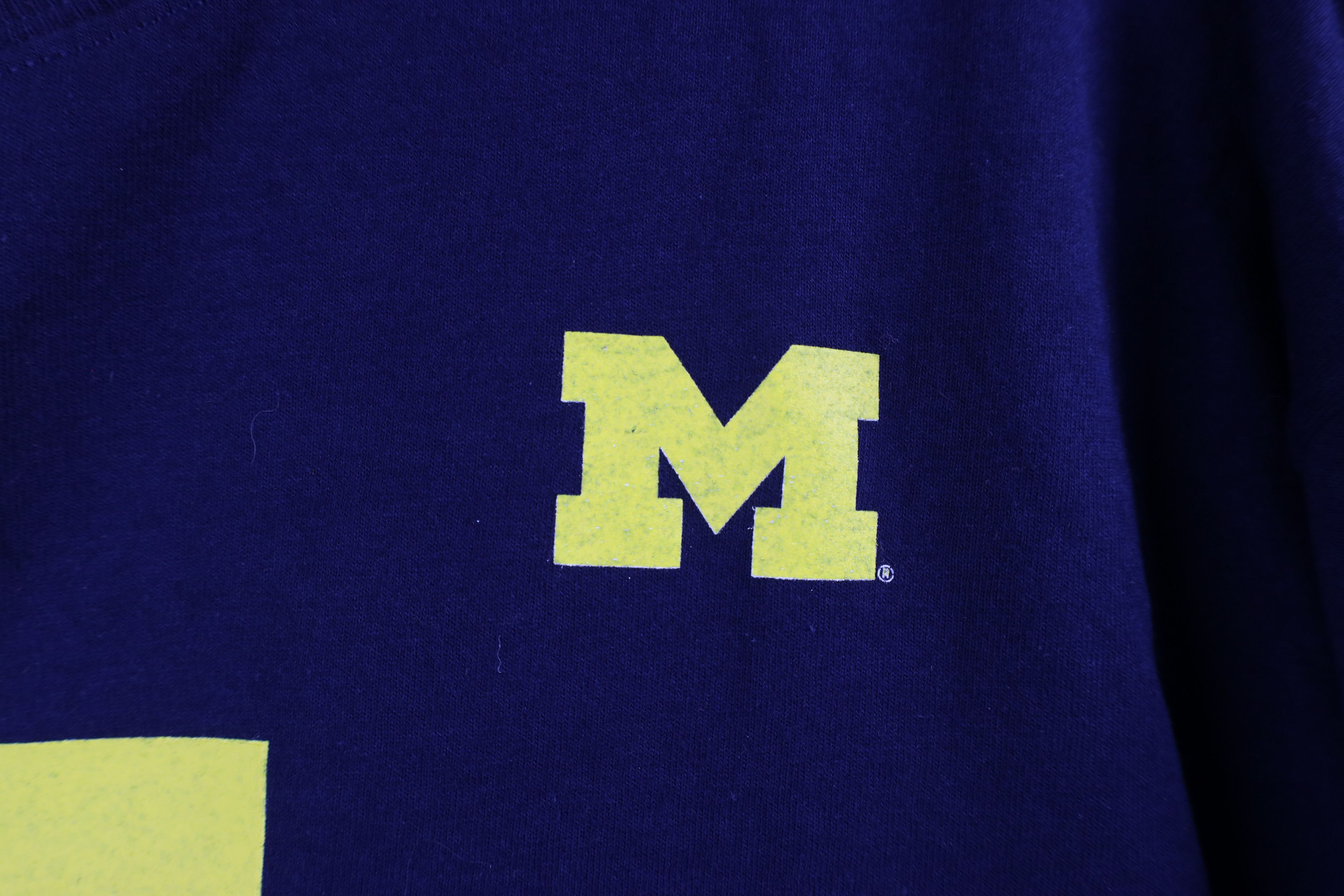 Adidas × Vintage Vintage Adidas University of Michigan Football T-Shirt #5 Size US XXL / EU 58 / 5 - 6 Thumbnail