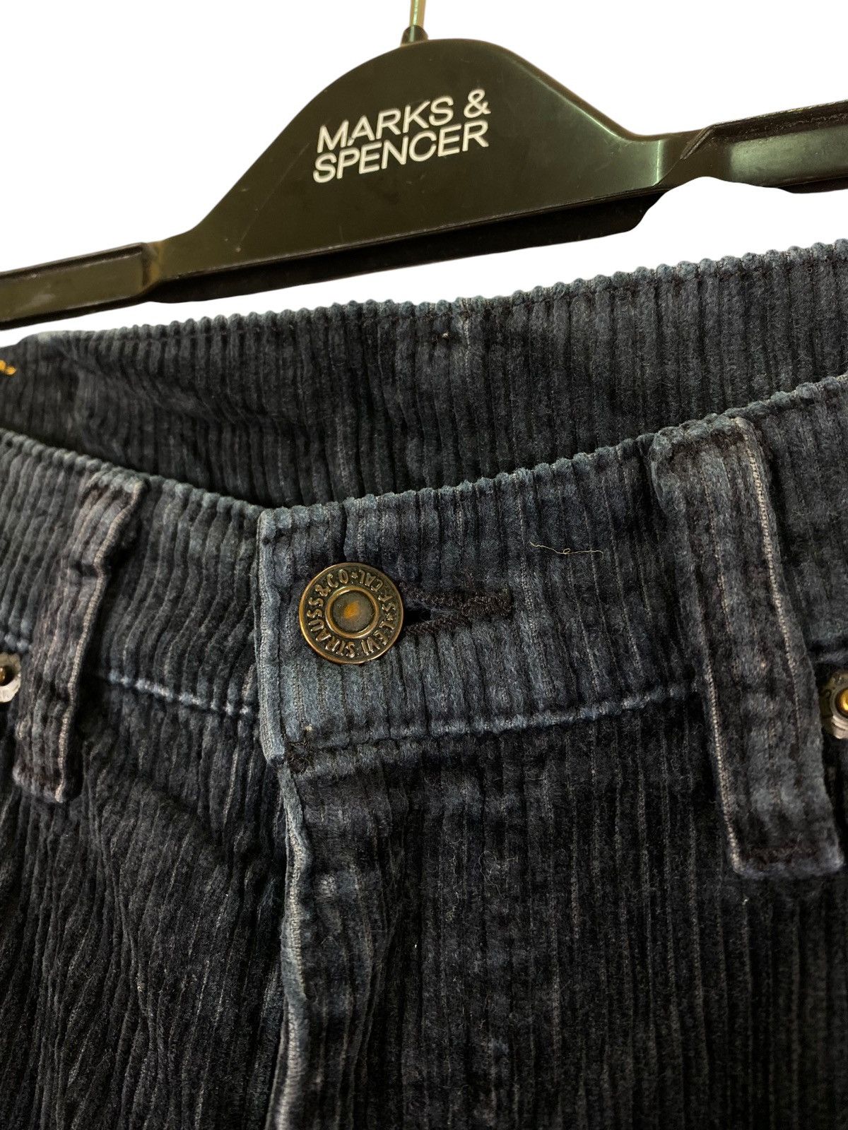 Levi's × Levi's Vintage Clothing Vintage Levis White Tab Blue Corduroy Pants Size US 33 - 6 Thumbnail