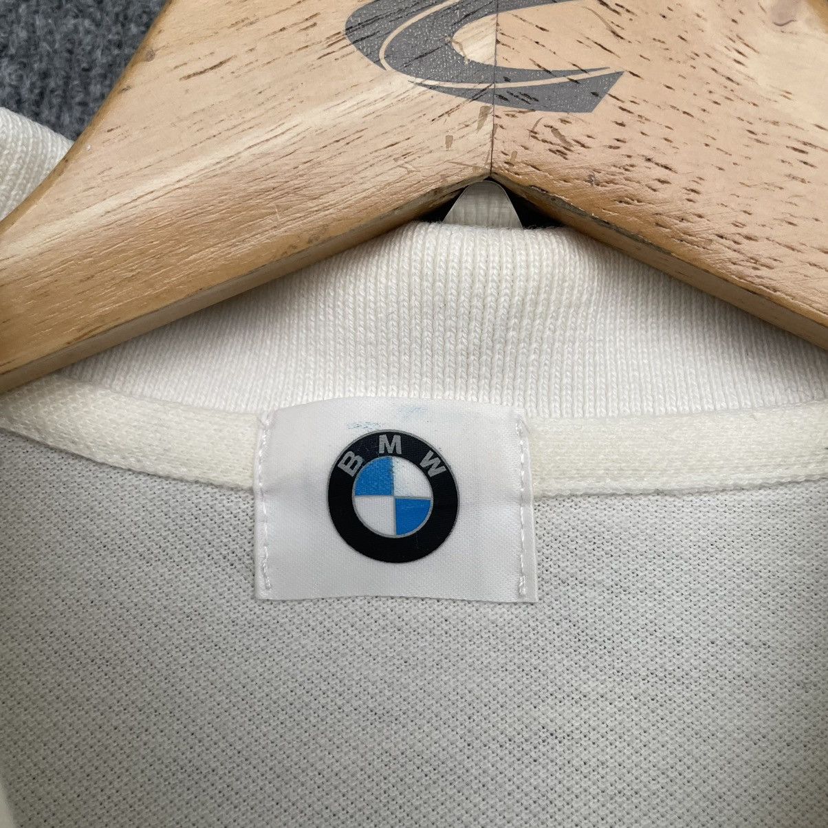 BMW × Vintage Vintage BMW Embroidered Logo Polo T Shirt Size US L / EU 52-54 / 3 - 3 Thumbnail