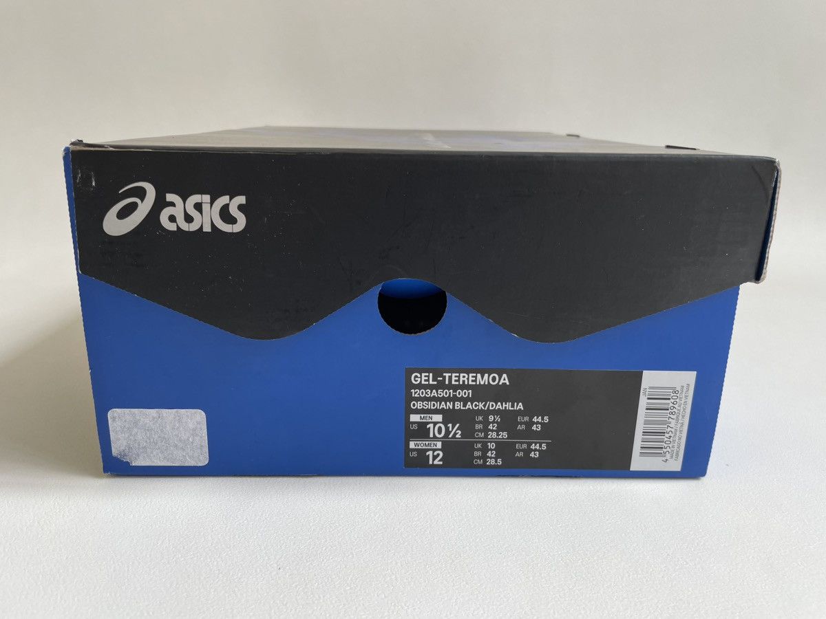 Asics × Kiko Kostadinov Obsidian Black/Dahlia Novalis Gel-Teremoa Size US 10.5 / EU 43-44 - 20 Thumbnail