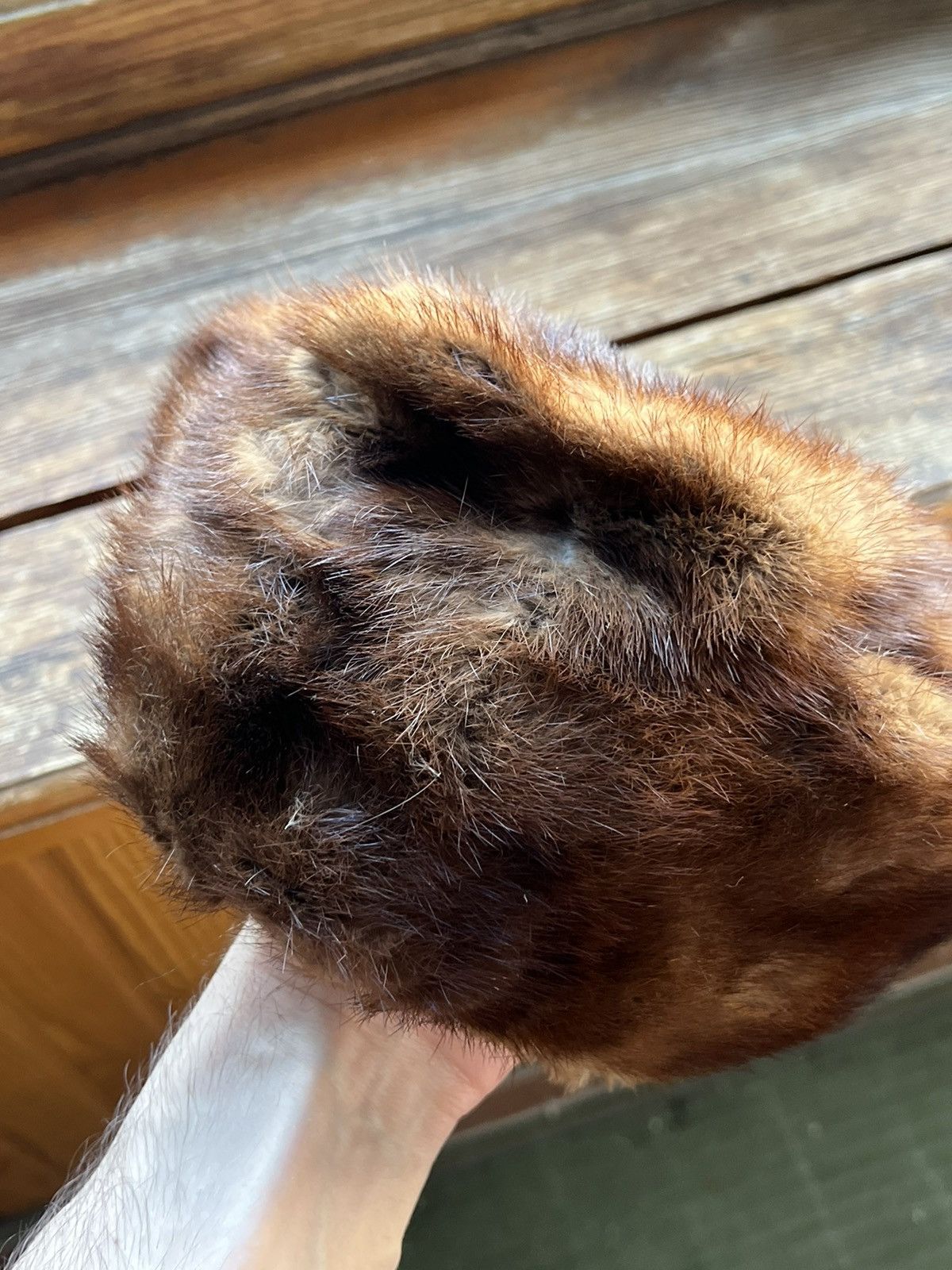 Vintage Vintage Ushanka Trapper Hat Furry Mohair Fuzzy Fur Hat Size ONE SIZE - 5 Thumbnail