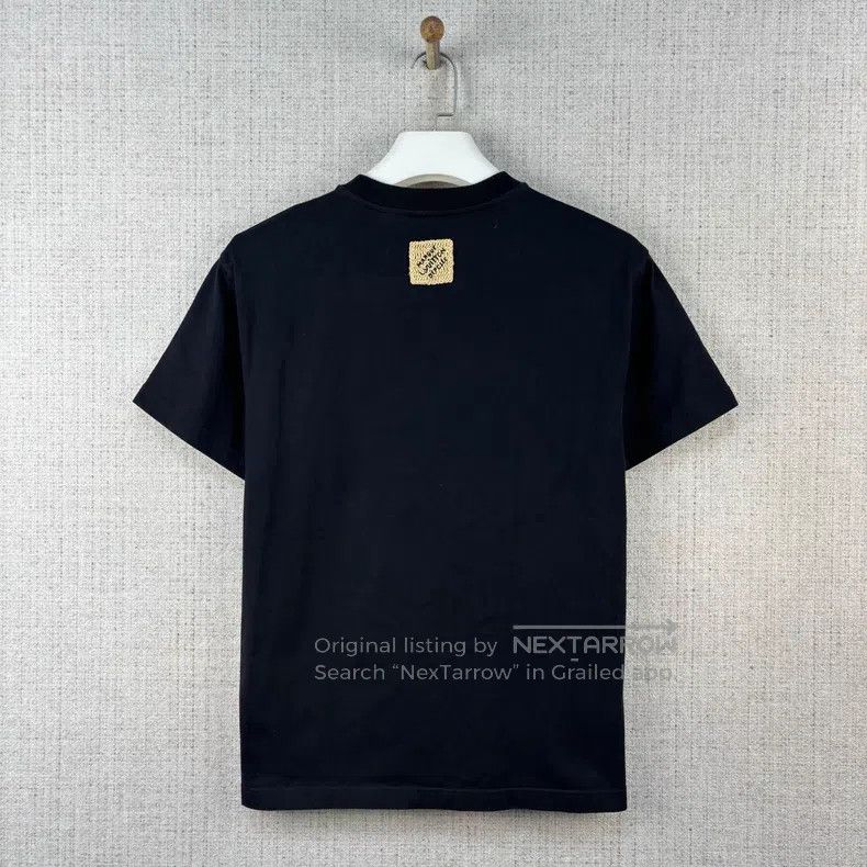 Louis Vuitton Louis Vuitton SS25 embroidered monogram logo round neck sh Size US S / EU 44-46 / 1 - 3 Thumbnail