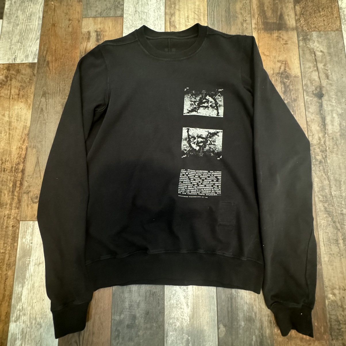 Rick Owens Drkshdw Rick Owen’s pentagram crewneck Size US S / EU 44-46 / 1 - 1 Thumbnail