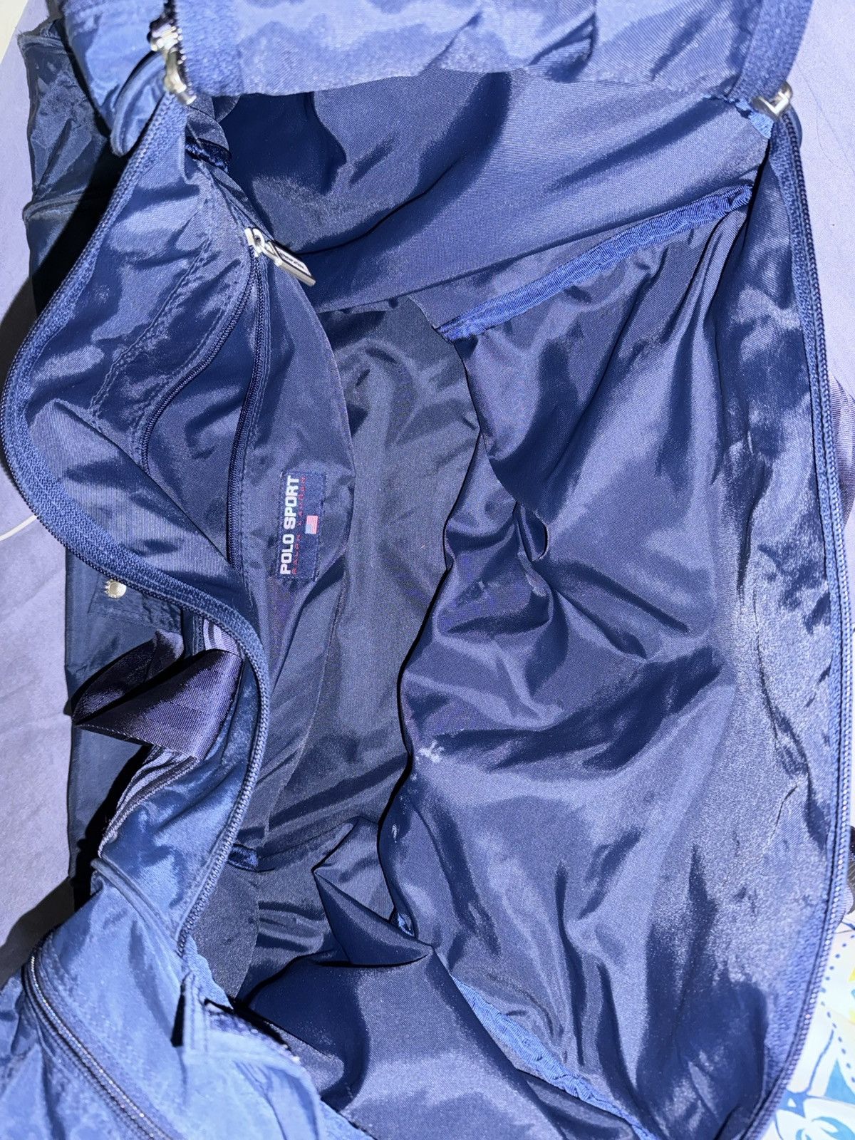 Polo Ralph Lauren Vintage Polo Sport Ralph Lauren Duffel Bag–MadeinKorea 1990s Size ONE SIZE - 5 Thumbnail