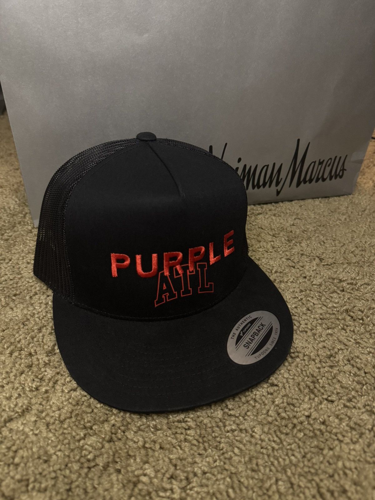 Purple Brand PURPLE BRAND ATL SNAPBACK HAT Size ONE SIZE - 5 Thumbnail