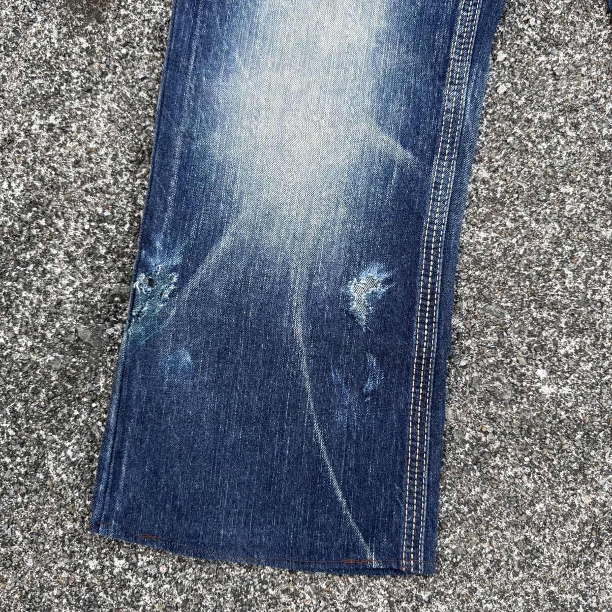 Edwin VINTAGE EDWIN FLARE DENIM FADED JEAN PANTS Size US 30 / EU 46 - 8 Thumbnail