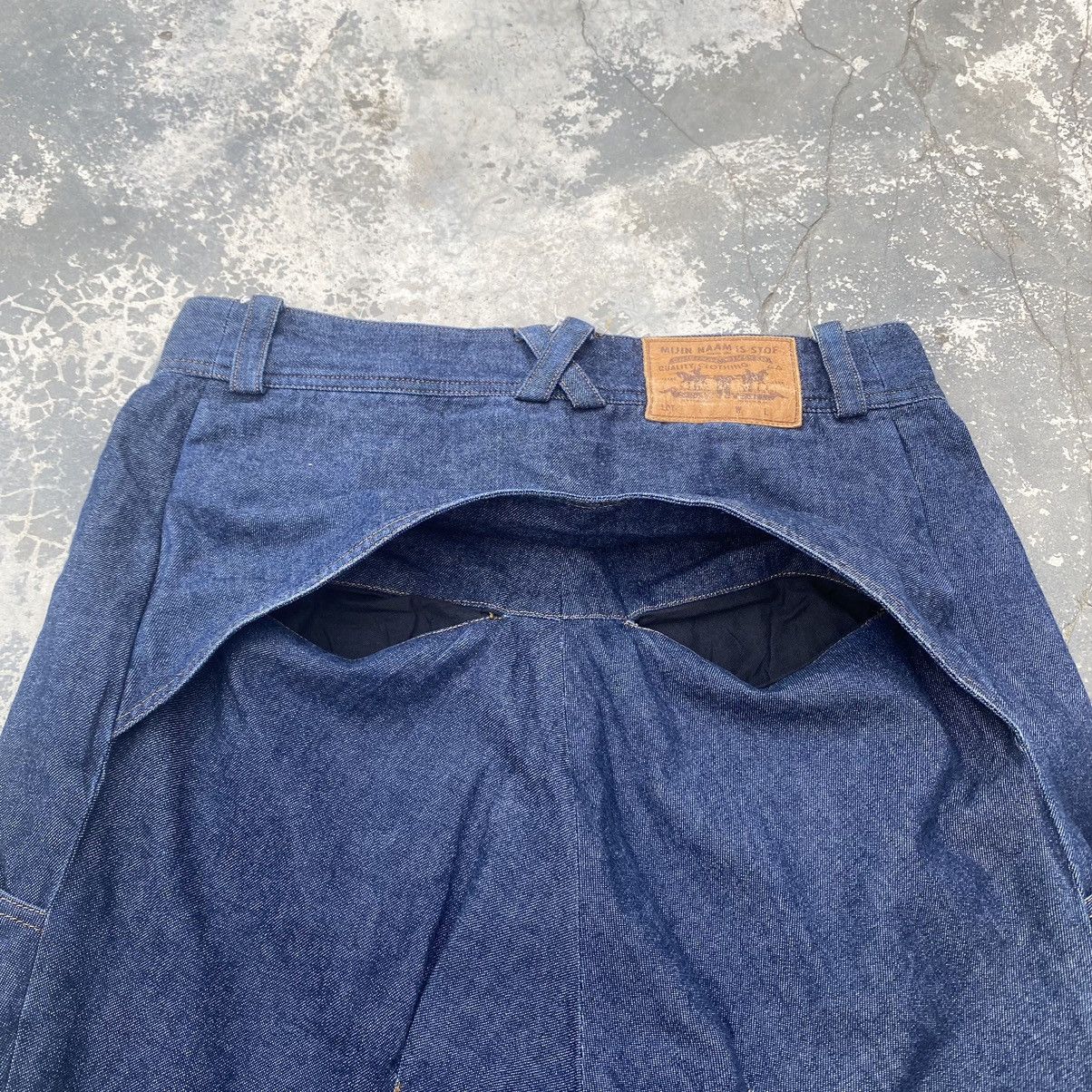 Diet Butcher Slim Skin × Japanese Brand × Kapital STOF Drop Crotch Jeans Size US 30 / EU 46 - 5 Thumbnail