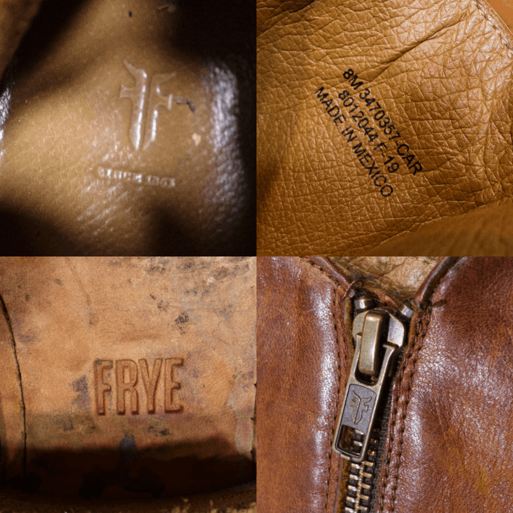 Frye Cowboy Leather High Boots Vintage Size US 8 / IT 38 - 6 Thumbnail