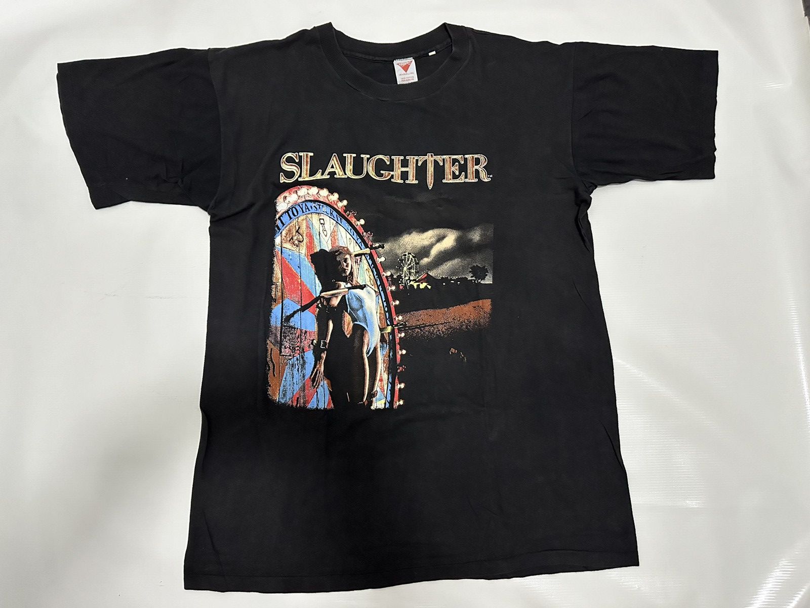 Band Tees Vintage 1990’s Slaughter Rock Band Tour T-shirt Size US XL / EU 56 / 4 - 6 Thumbnail