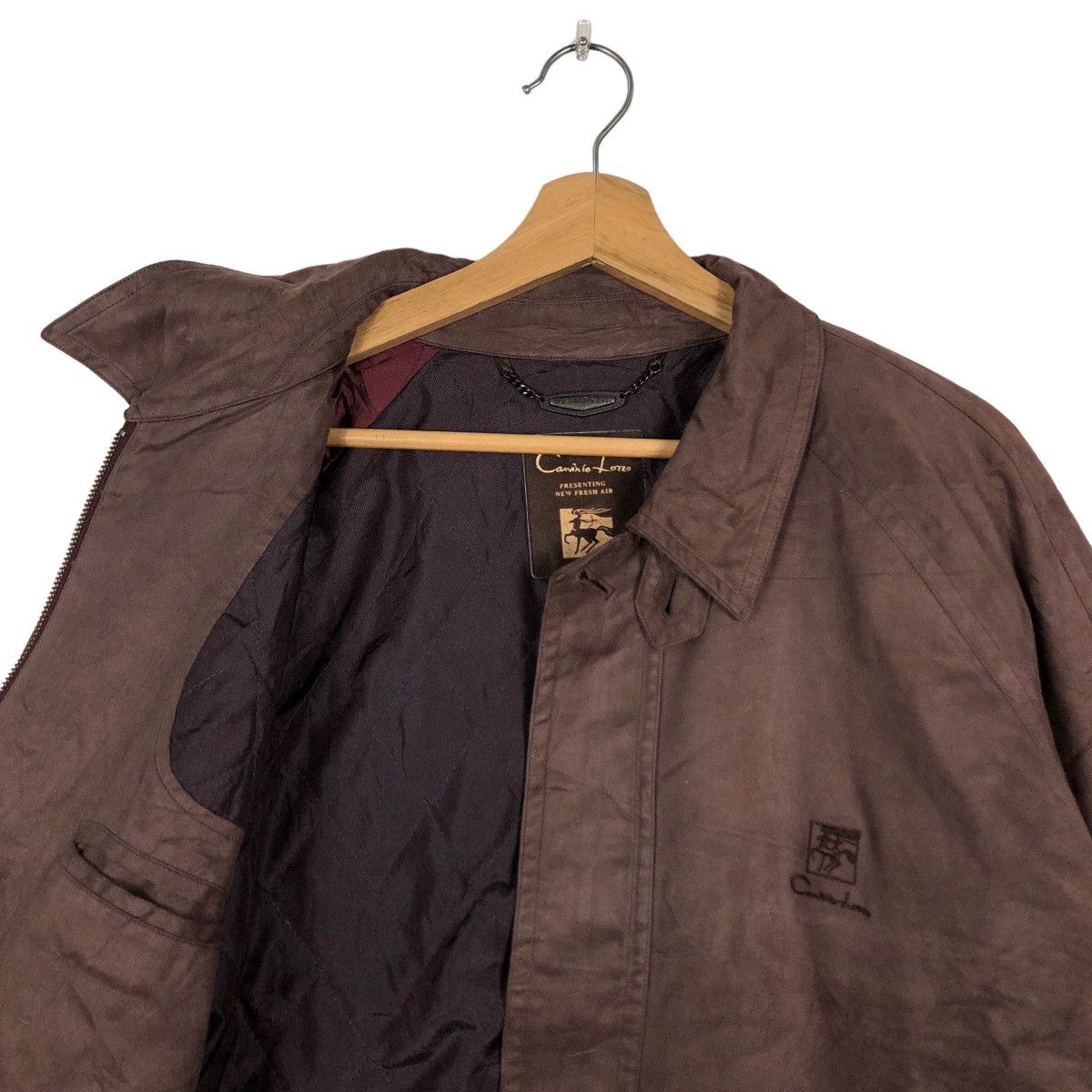 Vintage 🔥Vintage Bomber Jacket Carvinio Lozzo Japan Size US L / EU 52-54 / 3 - 10 Thumbnail