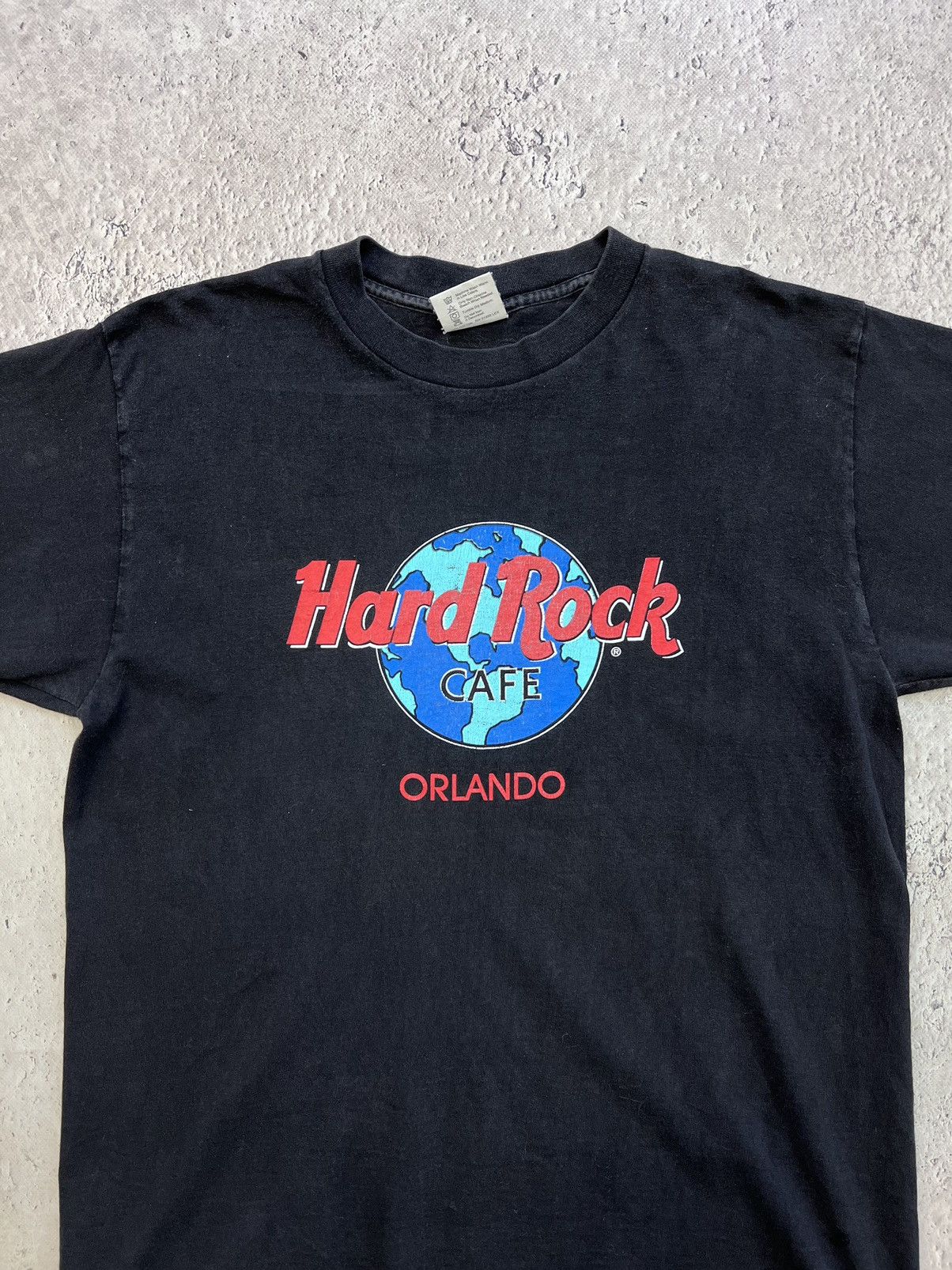 Hard Rock Cafe × Vintage Hard Rock Cafe Orlando vintage Tshirt 90s SINGLE STITCH Size US L / EU 52-54 / 3 - 3 Thumbnail