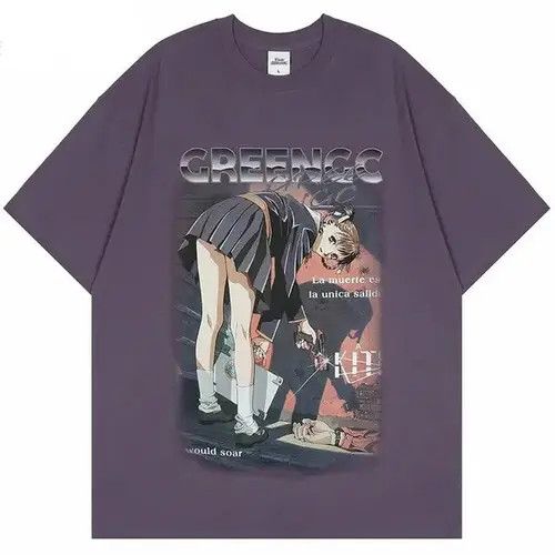 VIBE Streetwear Anime Girl Killer T-shirt Kite Size US S / EU 44-46 / 1 - 1 Thumbnail