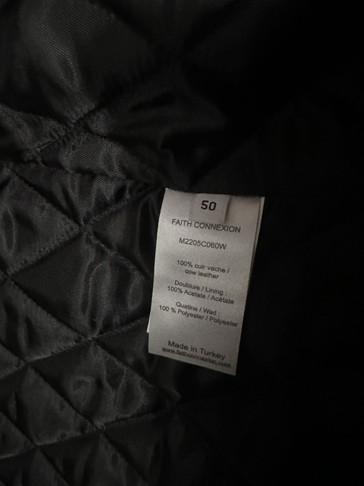 Faith Connexion Dust of Gods x Faith Connexion X MattewHyte Leather Jacket Size US M / EU 48-50 / 2 - 18 Thumbnail
