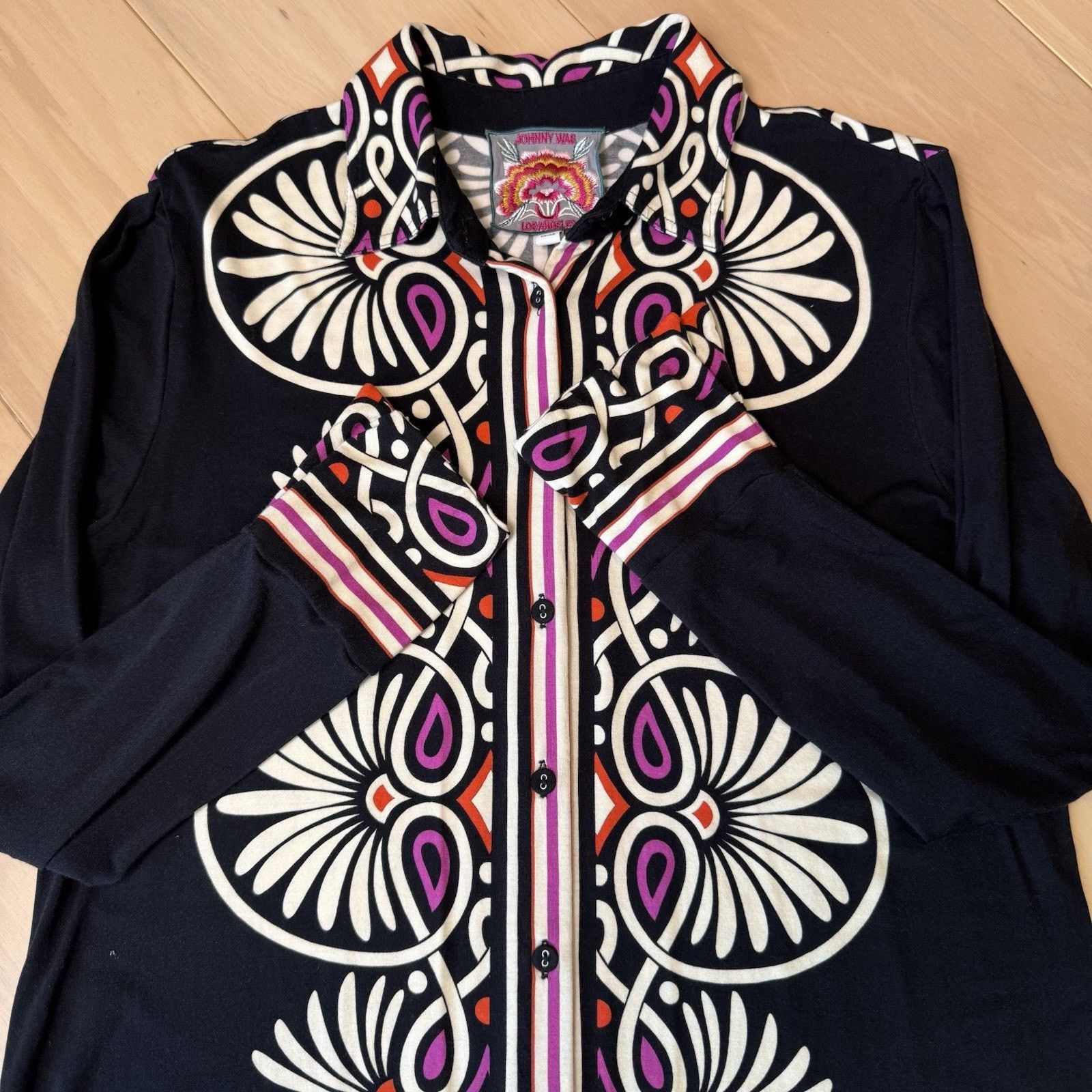 Johnny Was Johnny Was Janie Favorite Shirt Women's M Multicolor Floral Size M / US 6-8 / IT 42-44 - 5 Thumbnail