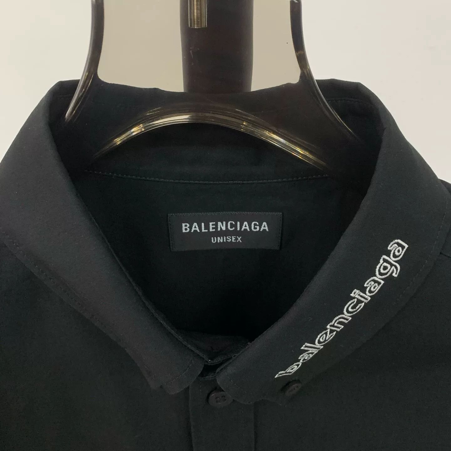 Balenciaga balenciaga black long sleeve button-up shirt Size US M / EU 48-50 / 2 - 4 Thumbnail