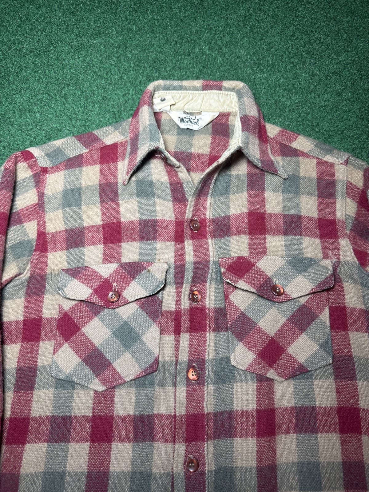 Woolrich Woolen Mills Woolrich Classic Plaid Wool Button Up Flannel Shirt 20x27 Size US S / EU 44-46 / 1 - 2 Thumbnail