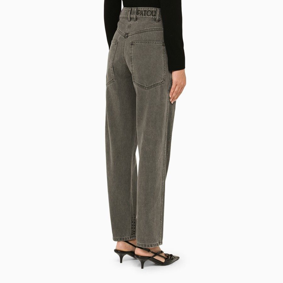 Patou o1d2blof0924 Denim Jeans in Grey Size 25" / US 0 / IT 36 - 4 Thumbnail